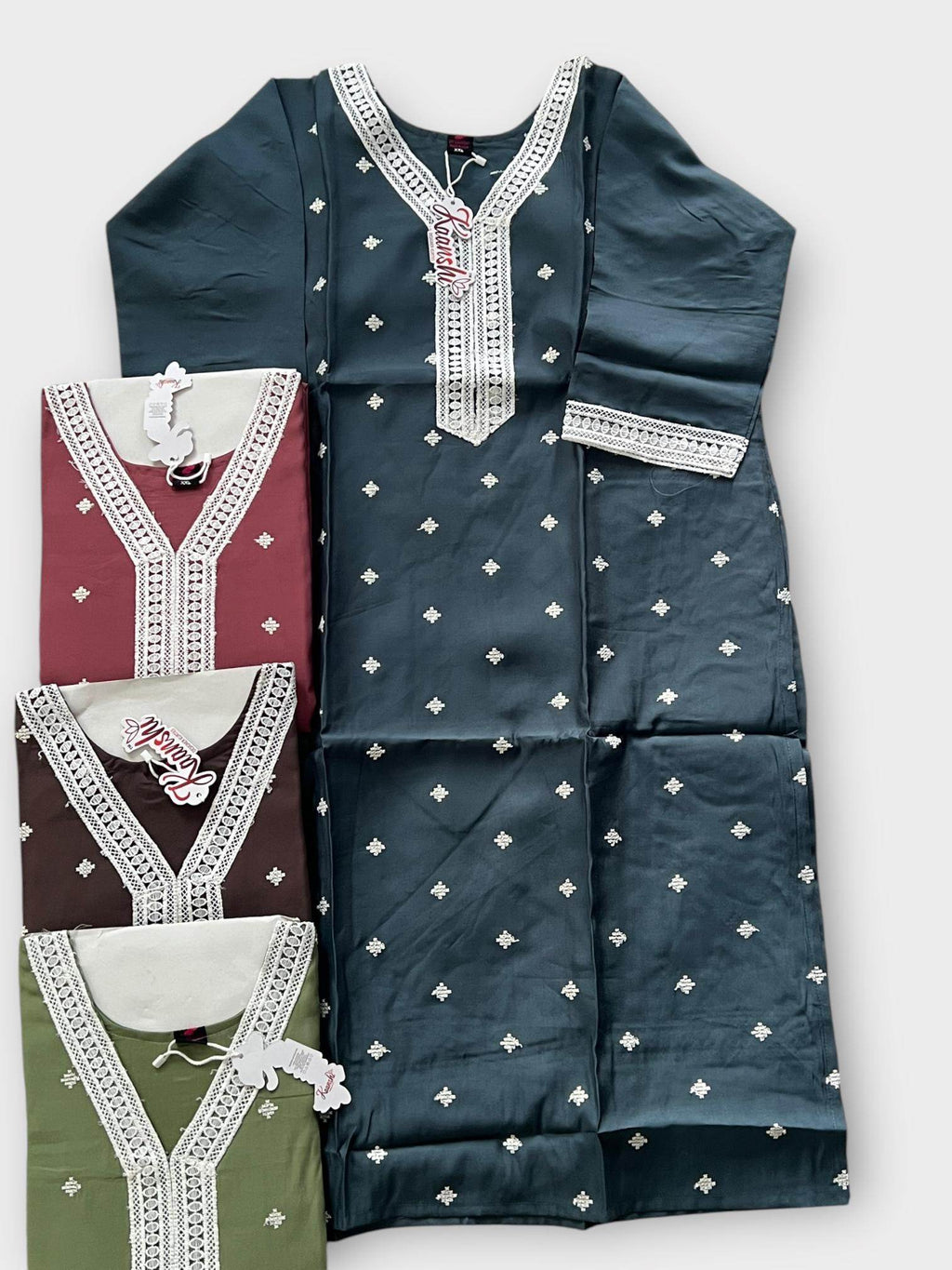 Silk cotton Kurti with full lining