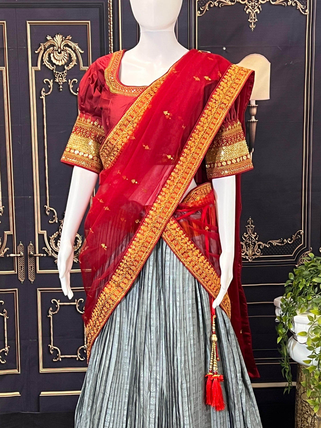 Pure silk lehenga Choli set