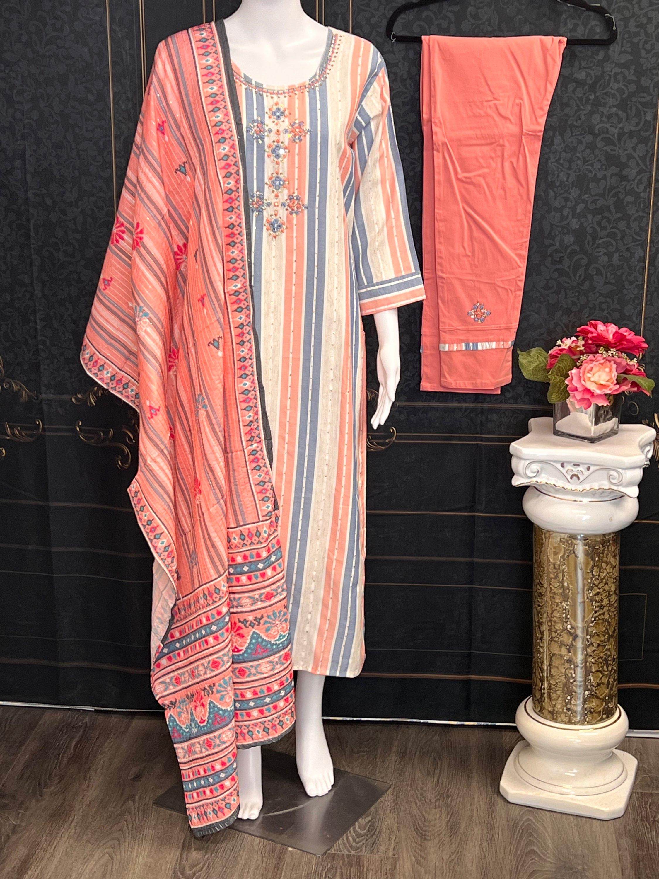 Soft cotton kurti pant set
