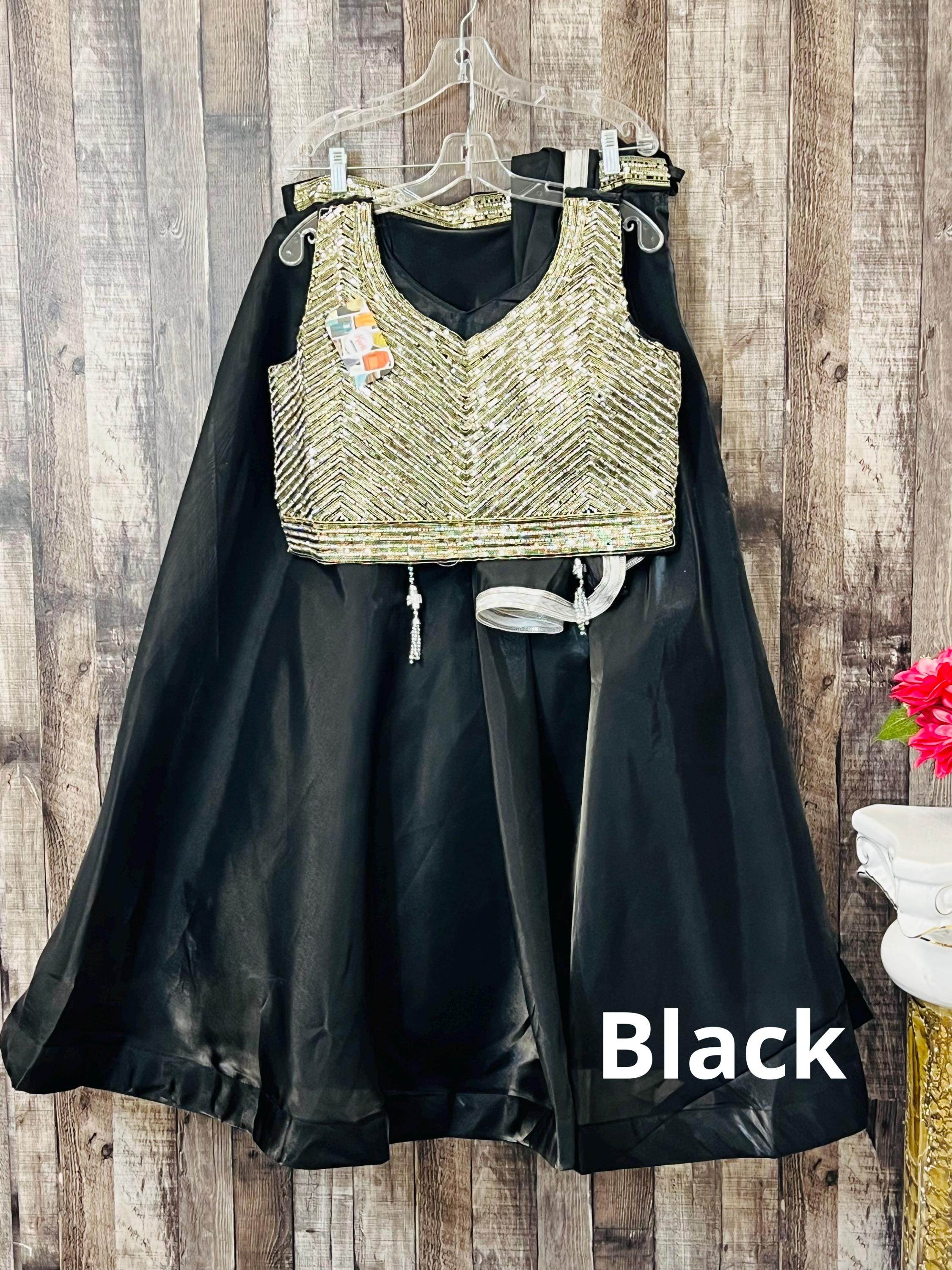 Tissue organza lehenga choli set