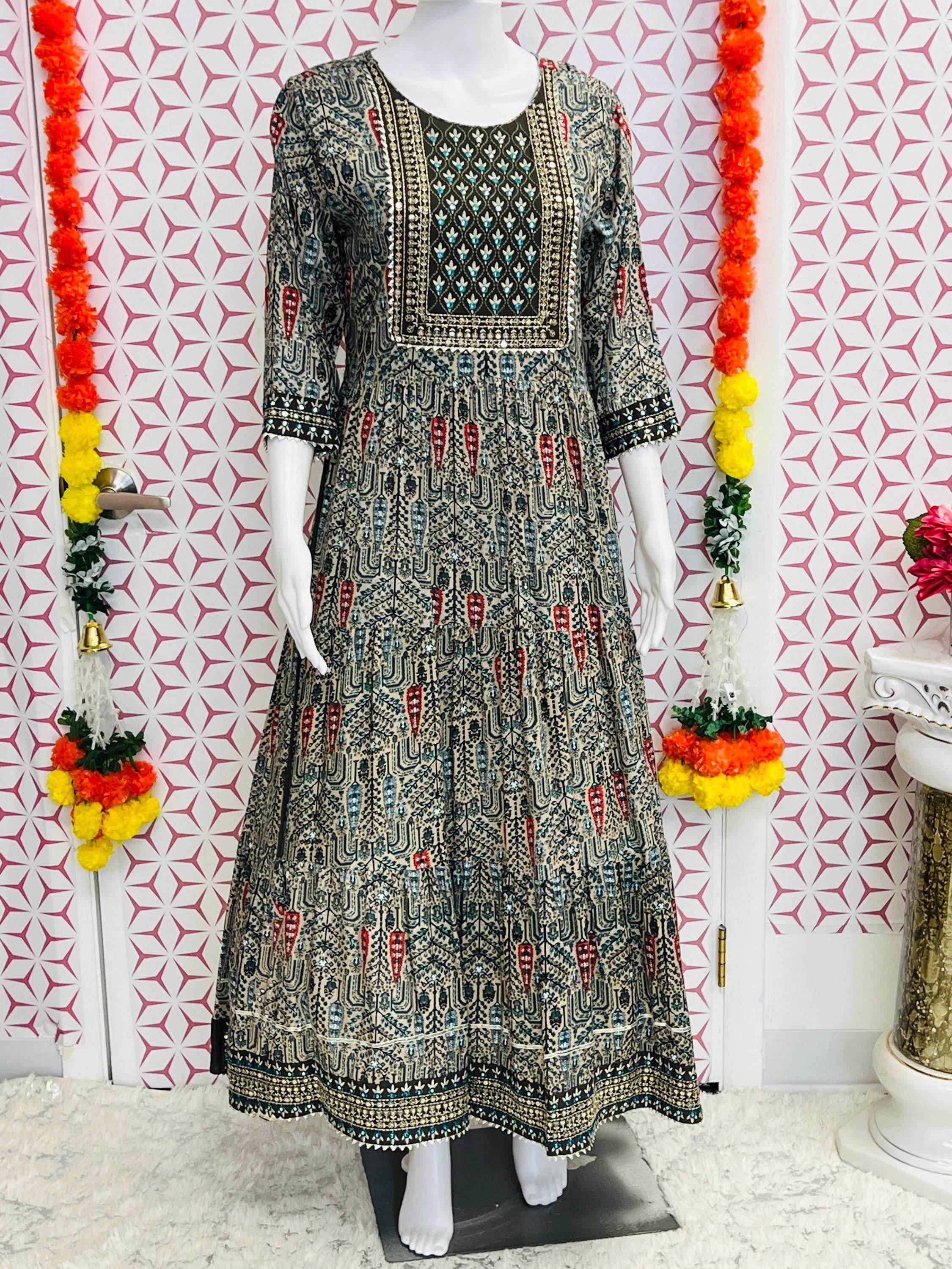 Rayon kurti | printed kurti