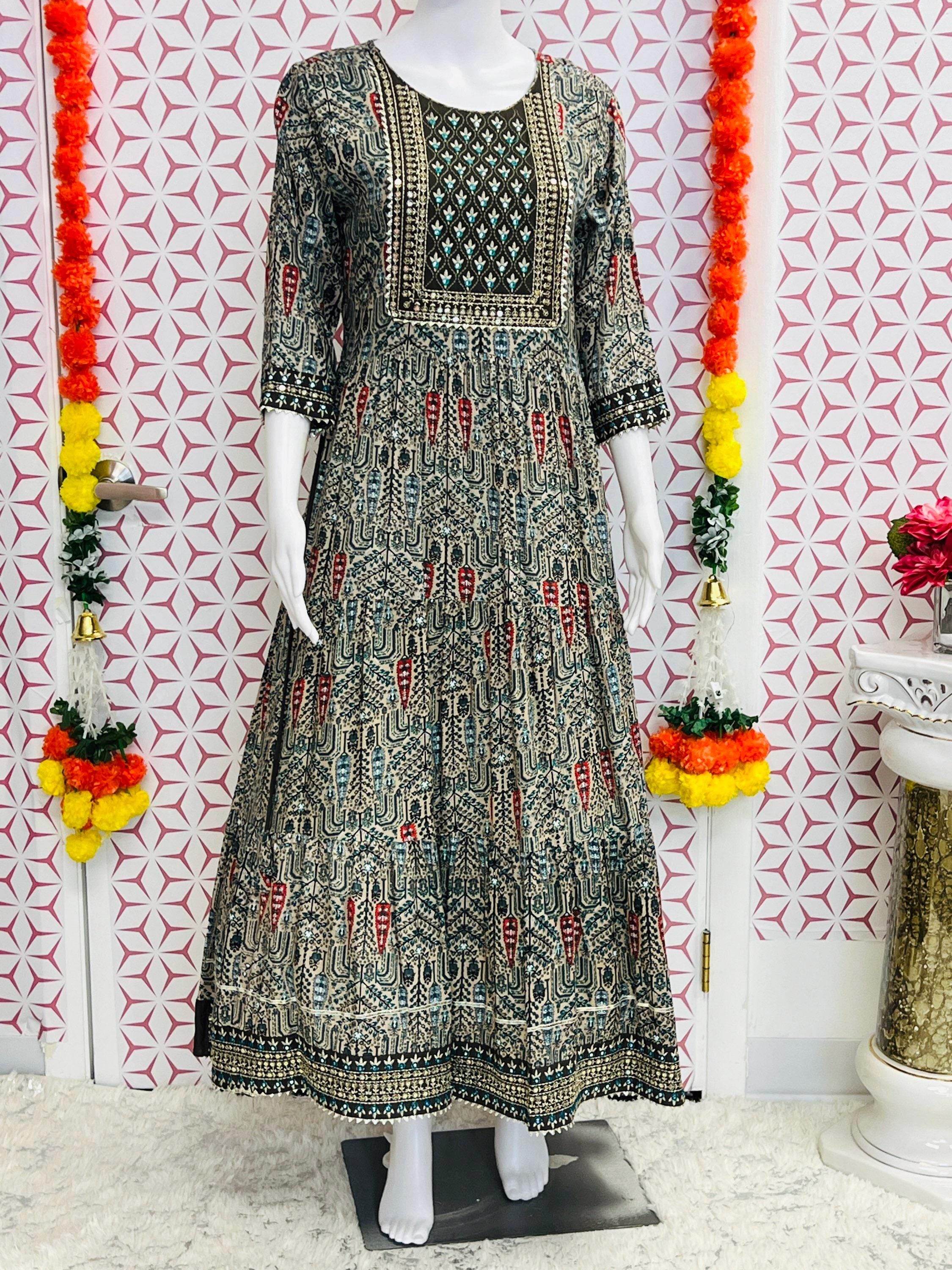 Rayon kurti | printed kurti