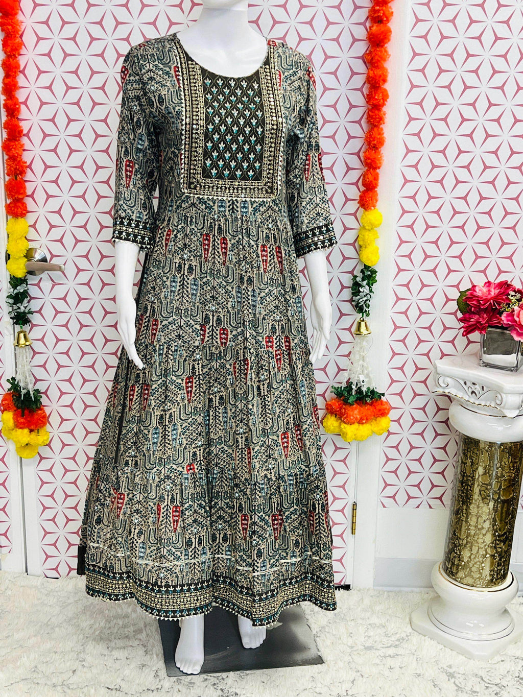 Rayon kurti | printed kurti