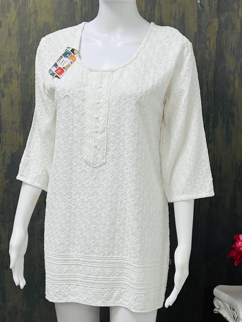 Short kurti / sequin short kurti