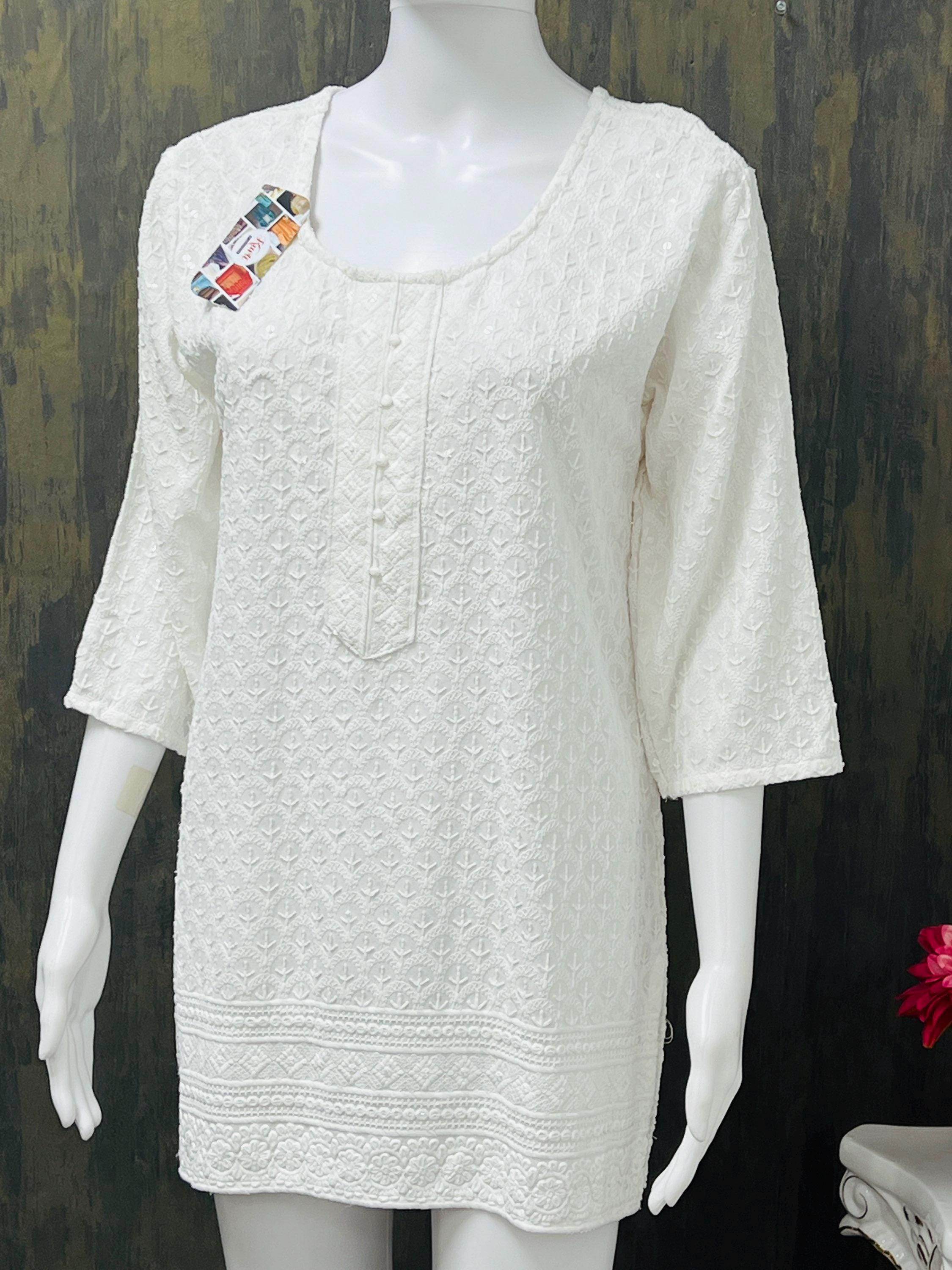 Short kurti / sequin short kurti