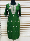 Fancy chikankari kurti | plus size