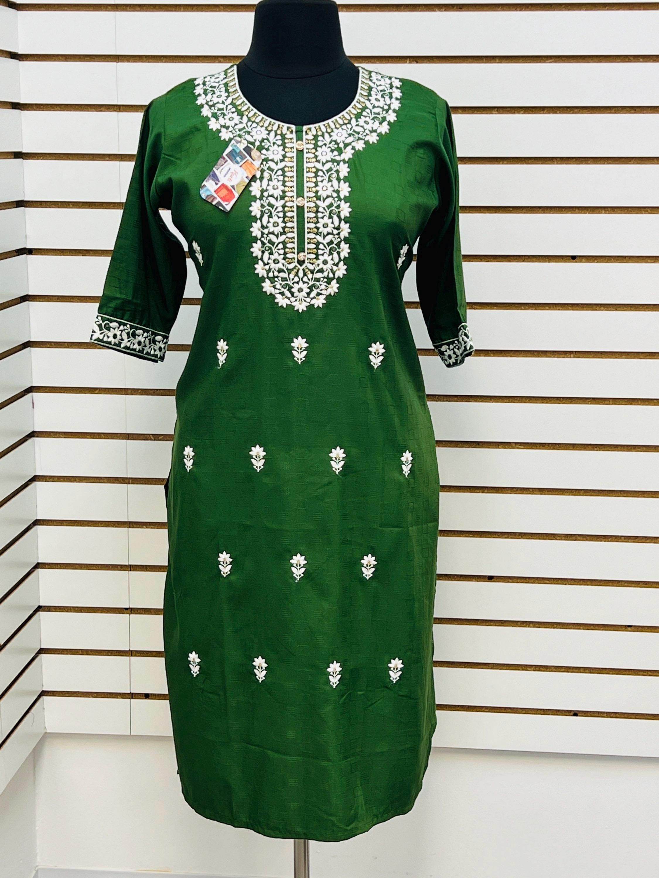 Fancy chikankari kurti | plus size