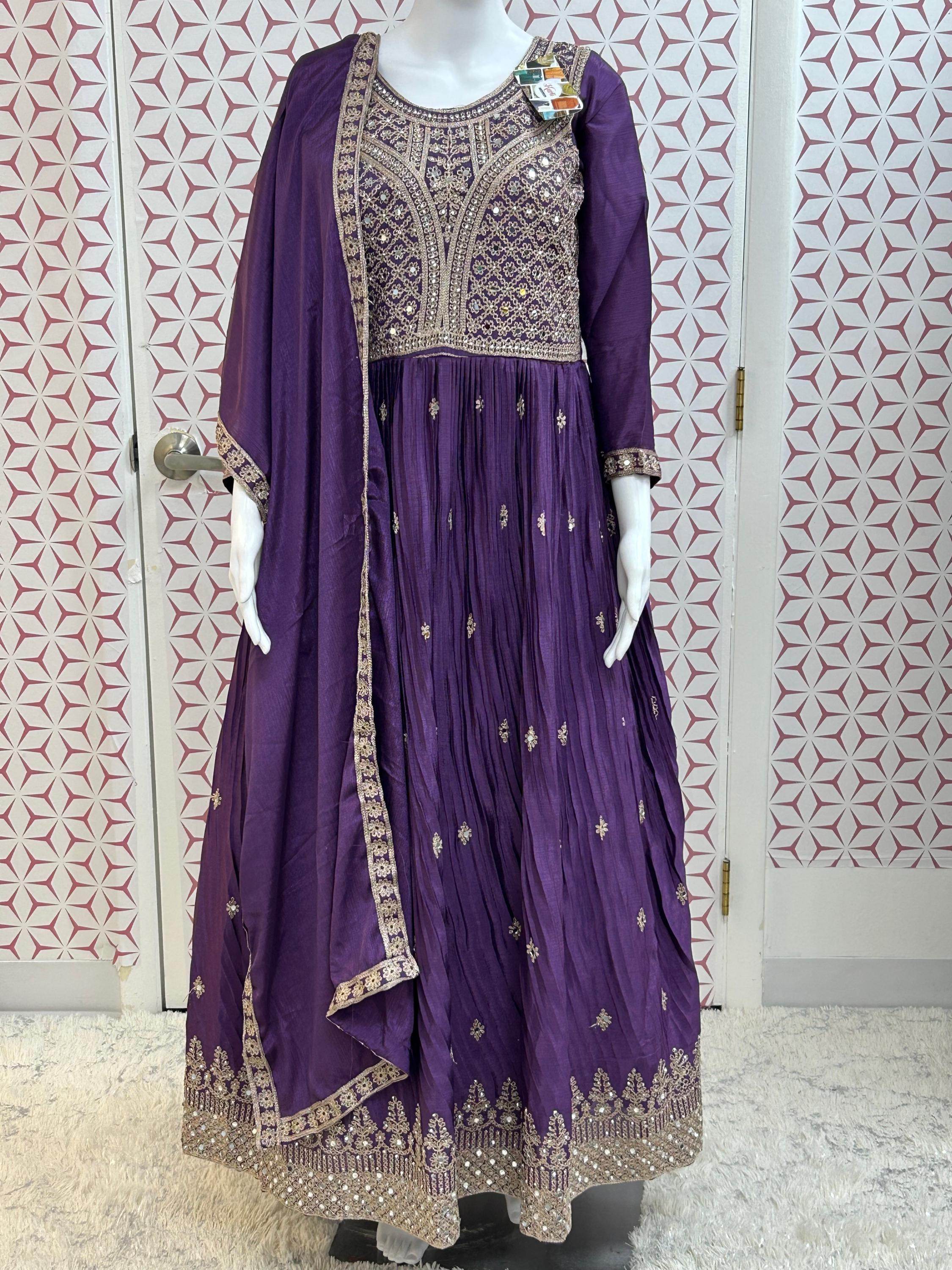 Silk kurti set