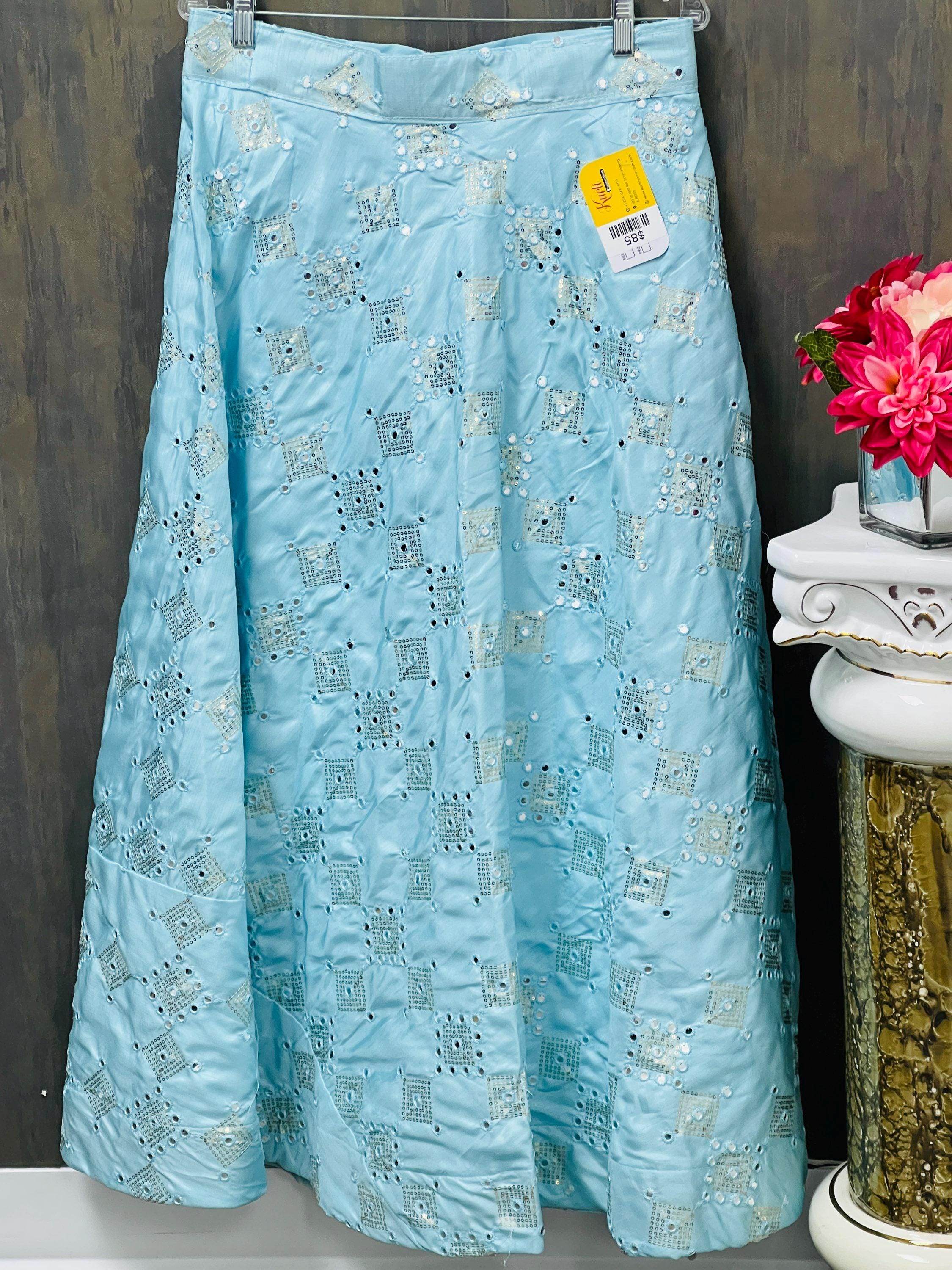 Silk Lehenga skirt