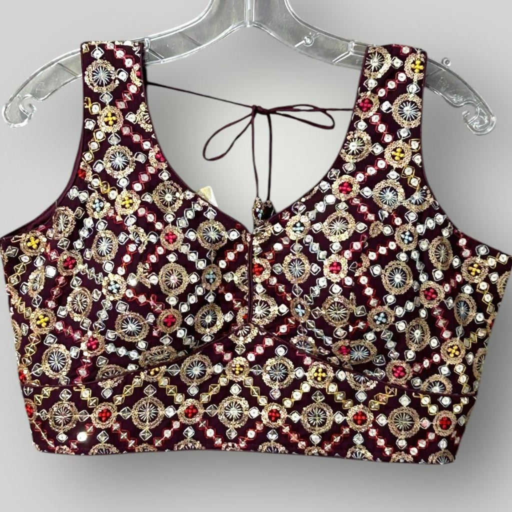 Readymade blouse | Wine color