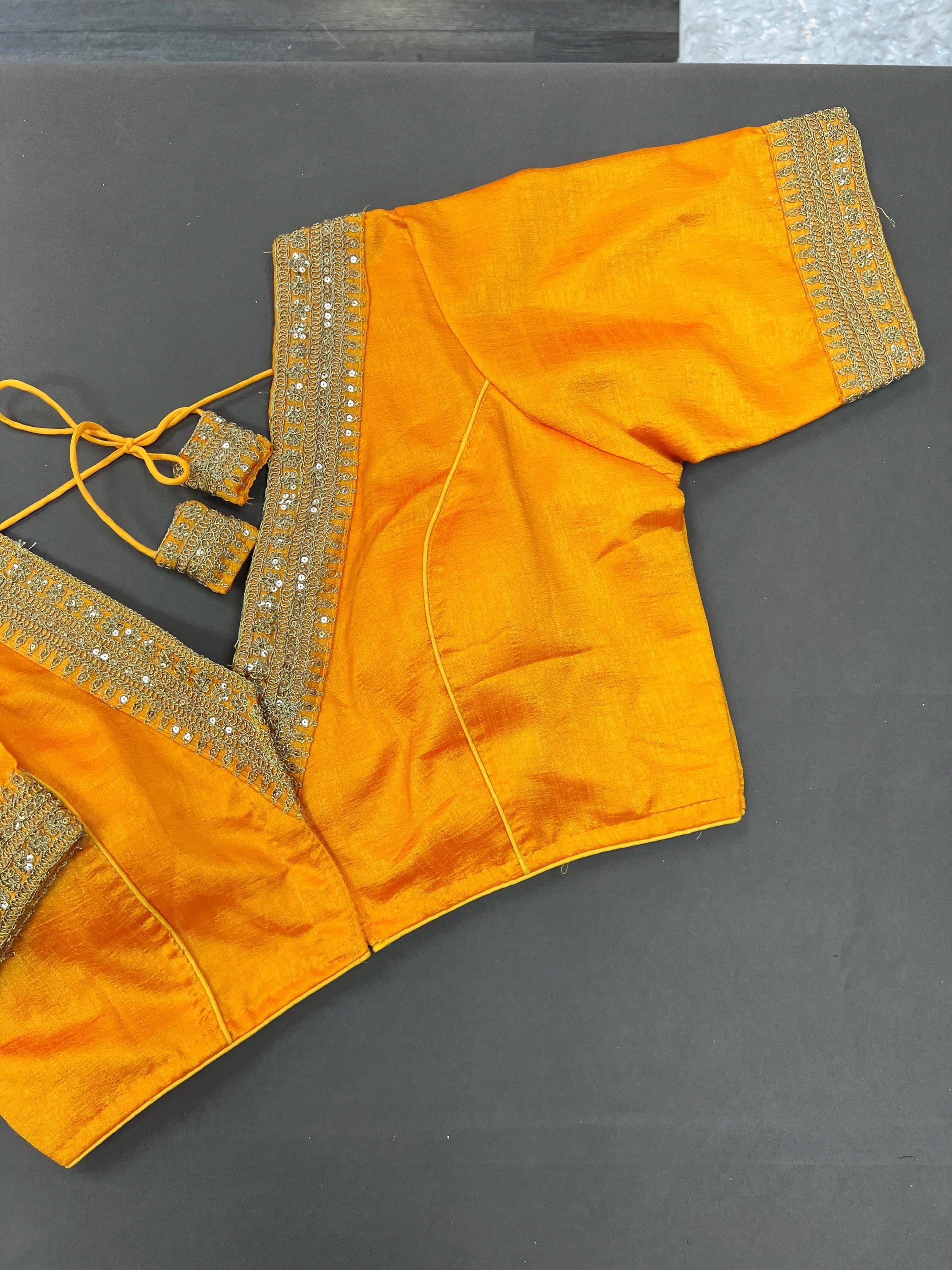 Silk blouse | front hook blouse