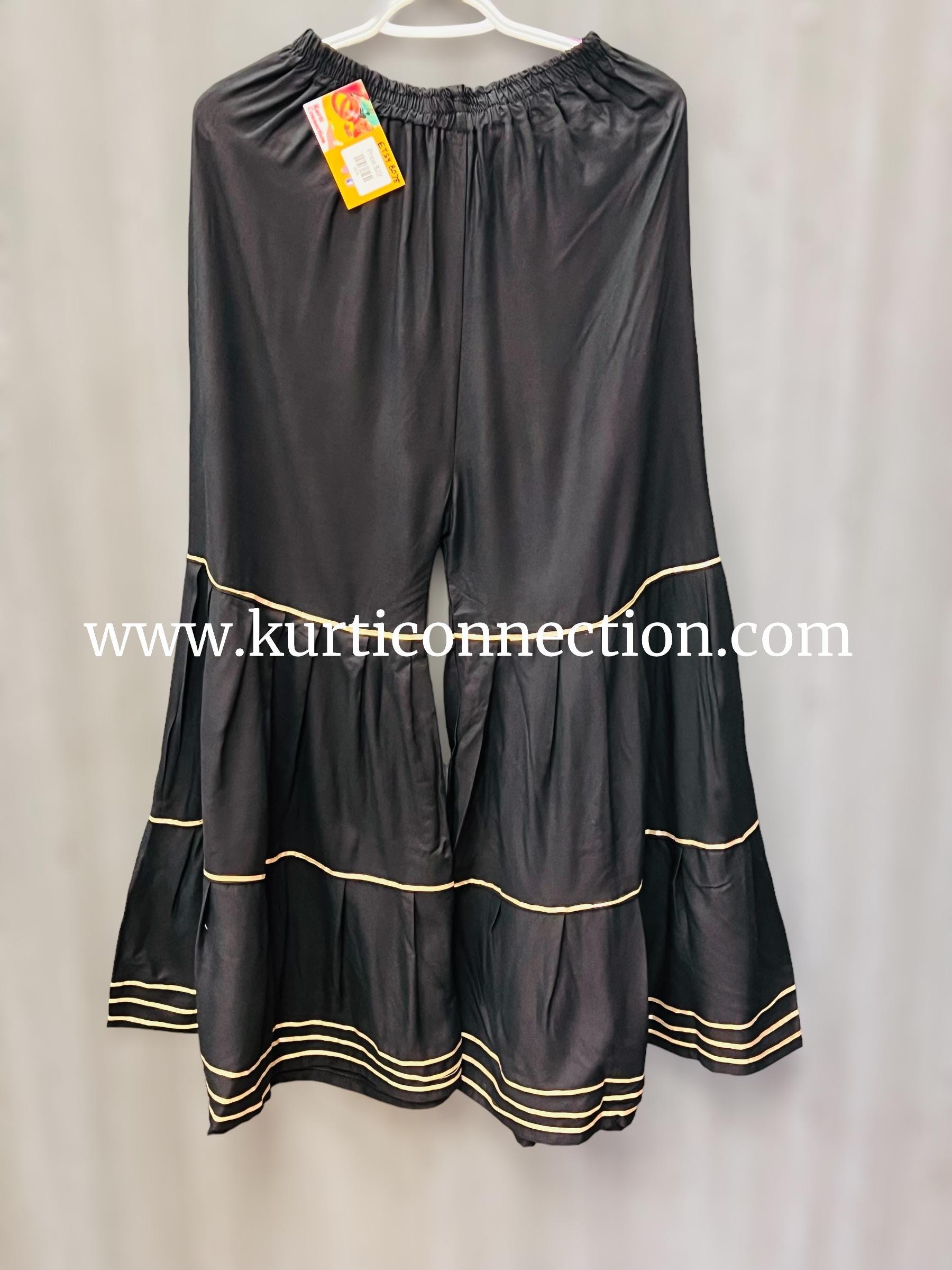 Rayon cotton sharara pants