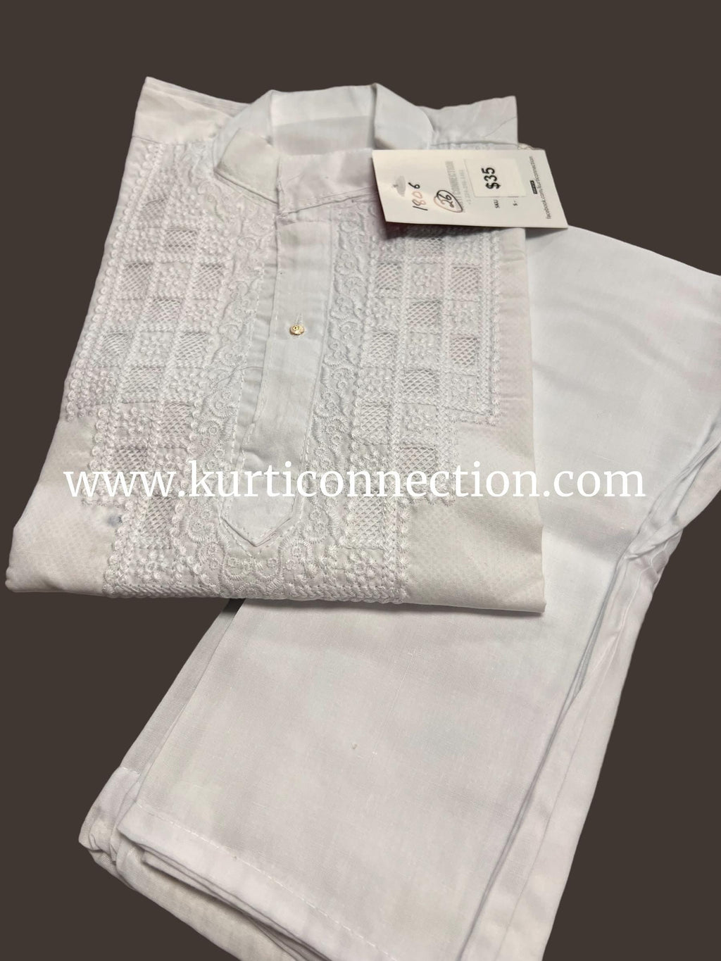 White kurta pajaama for boys