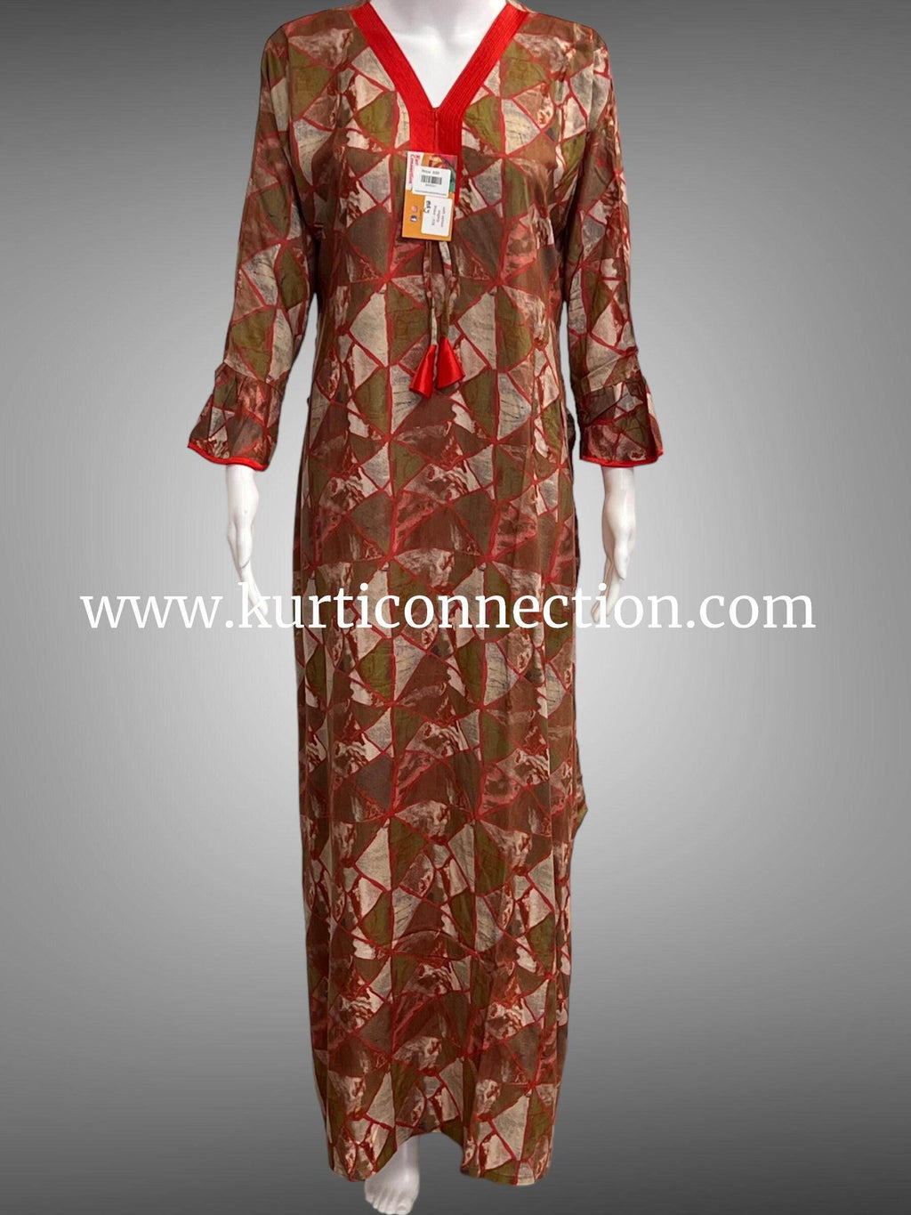 9191 full sleeve nighty , night gown