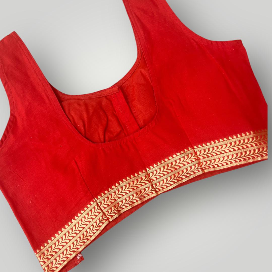 Readymade Blouse | Sleeves attached inside