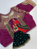 Wedding wear blouse | Color : wine
