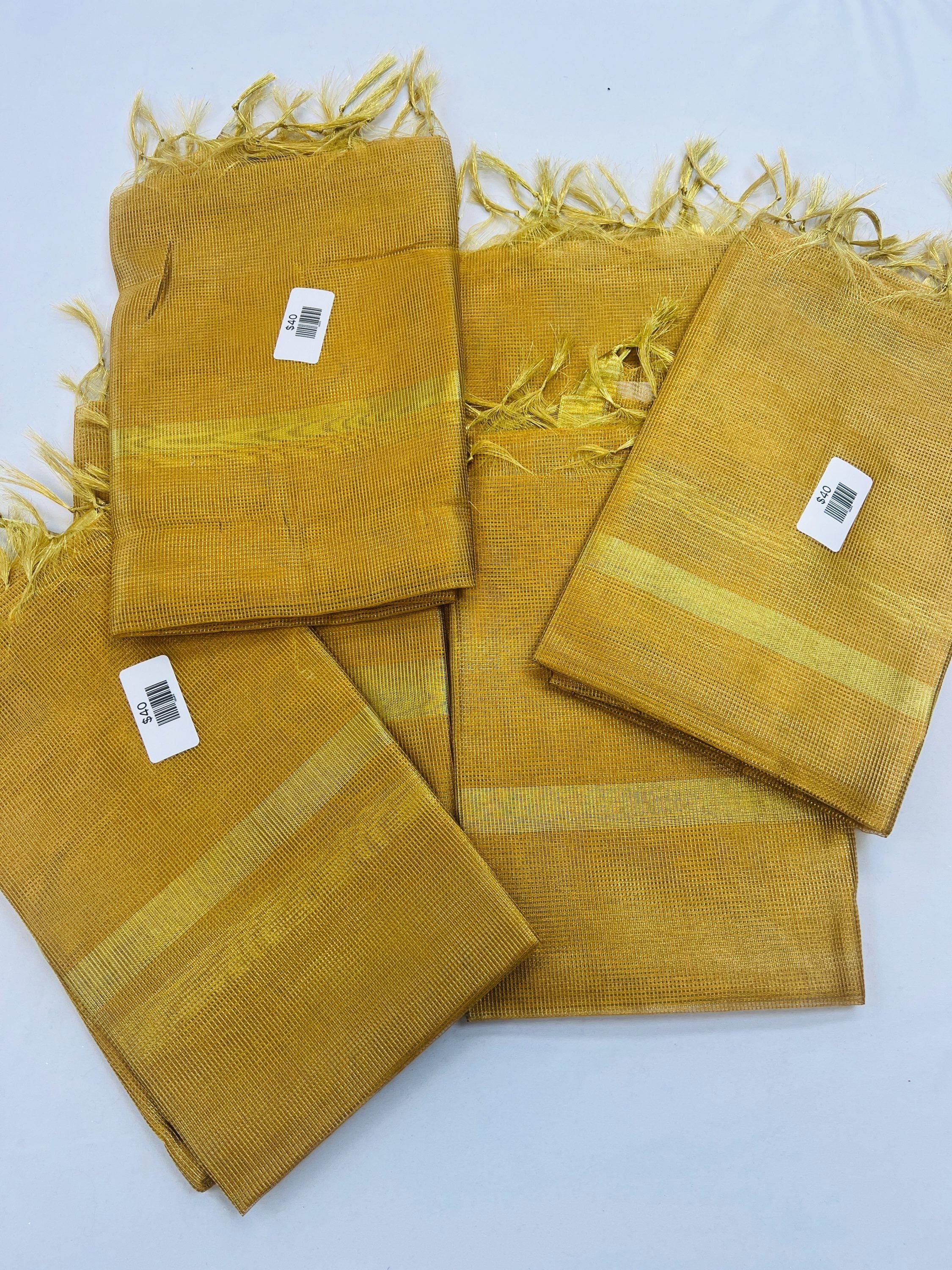 Golden dupatta