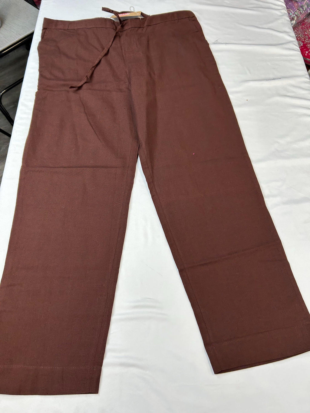 Cotton straight pant