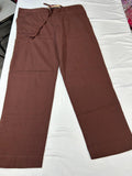 Cotton straight pant