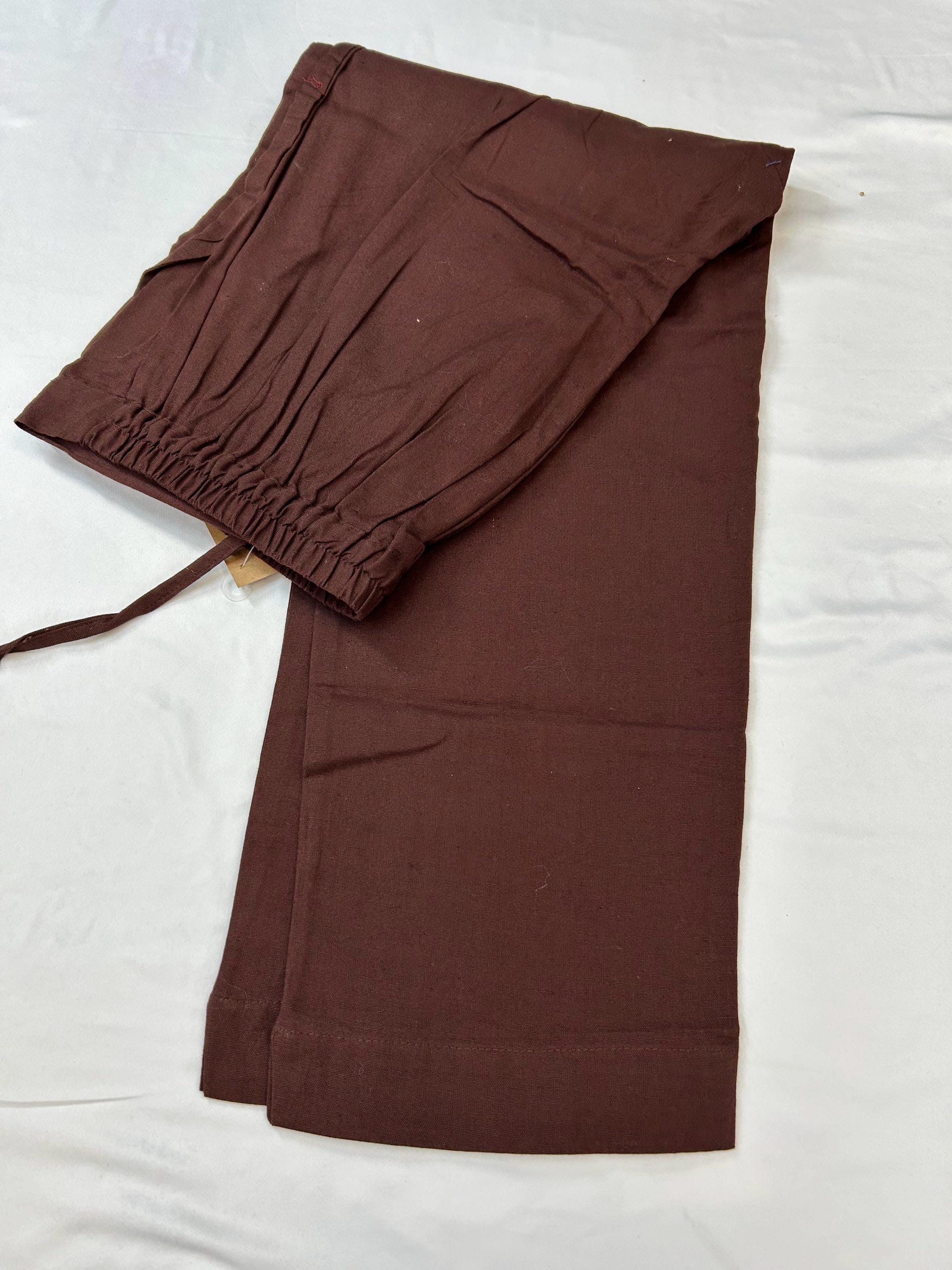 Cotton straight pant