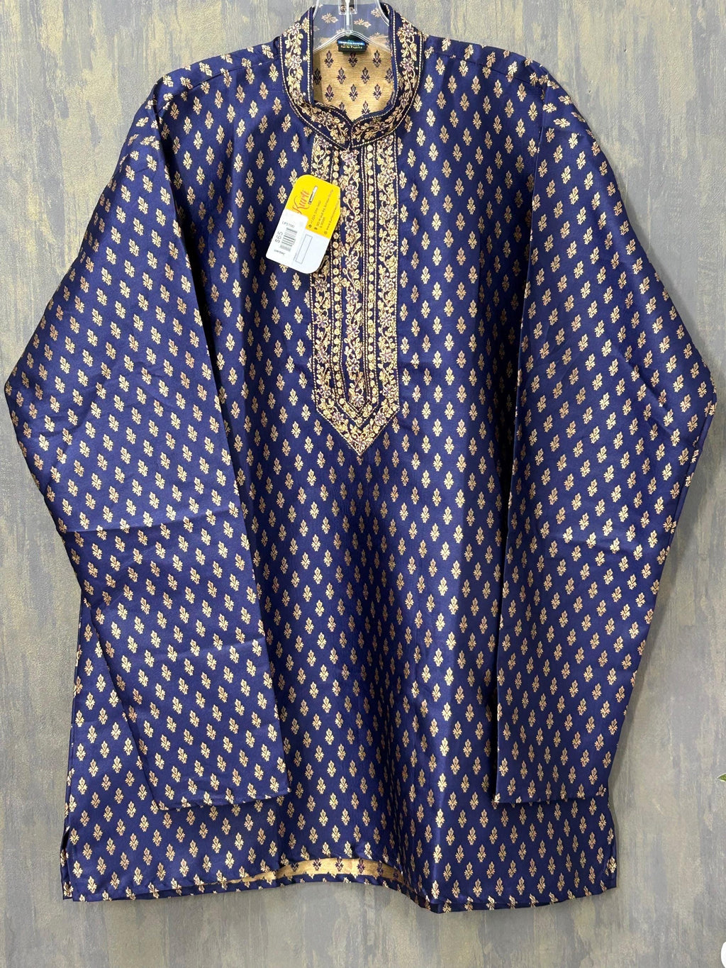 Silk short kurta for men