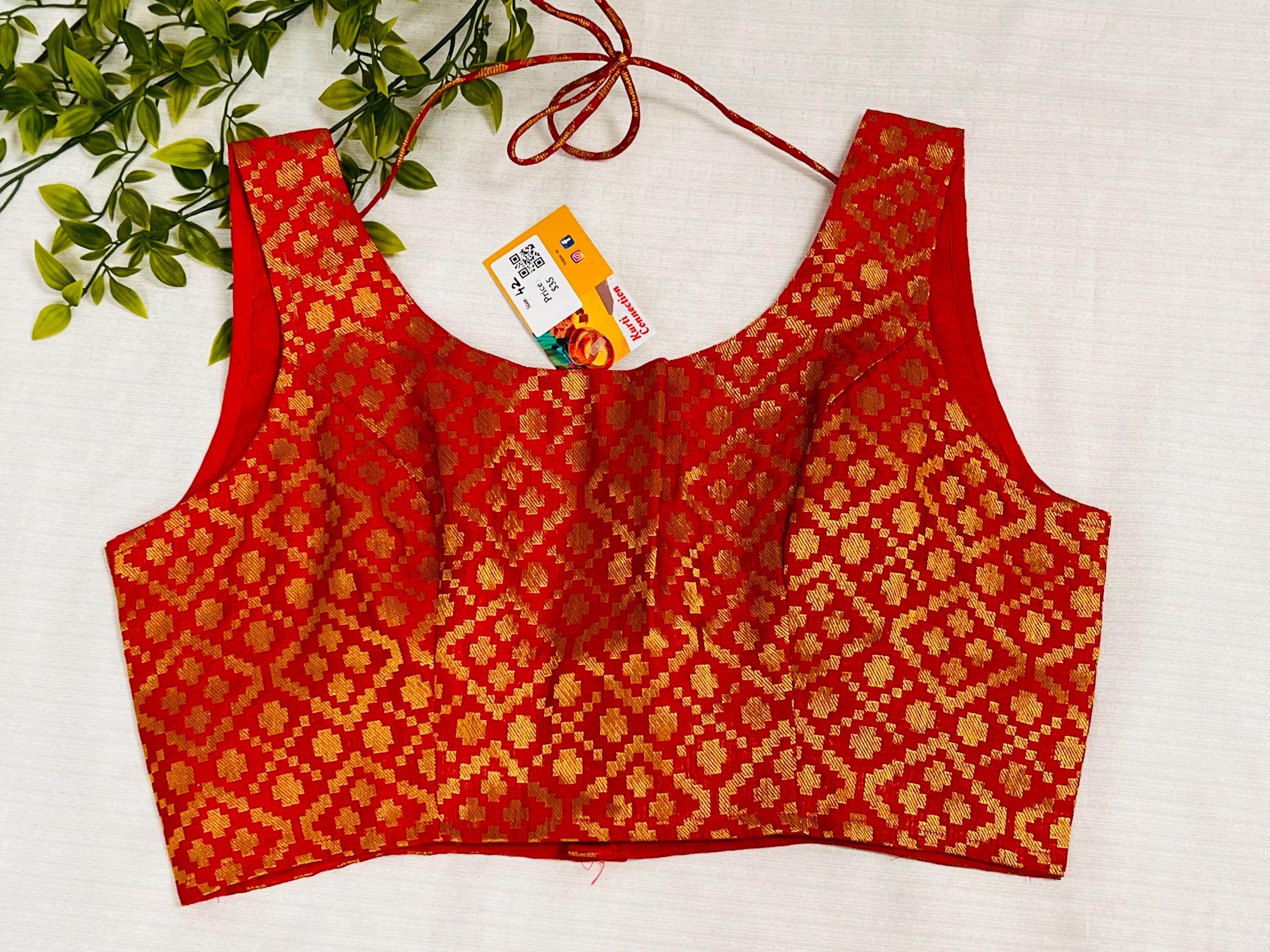 red blouse