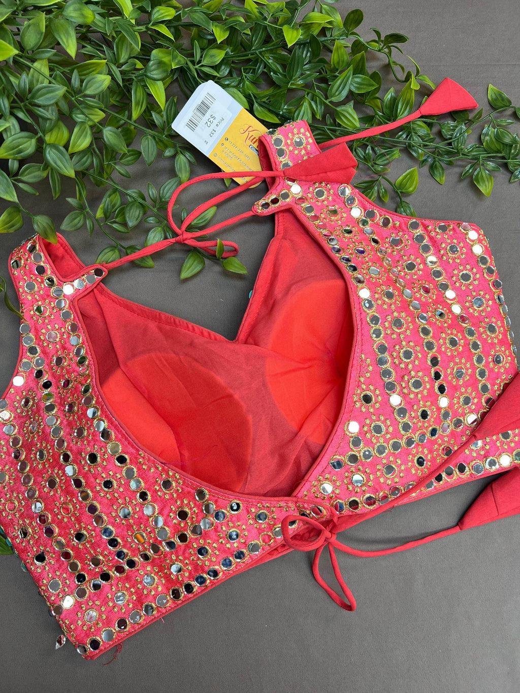 Mirror work blouse : Colors available