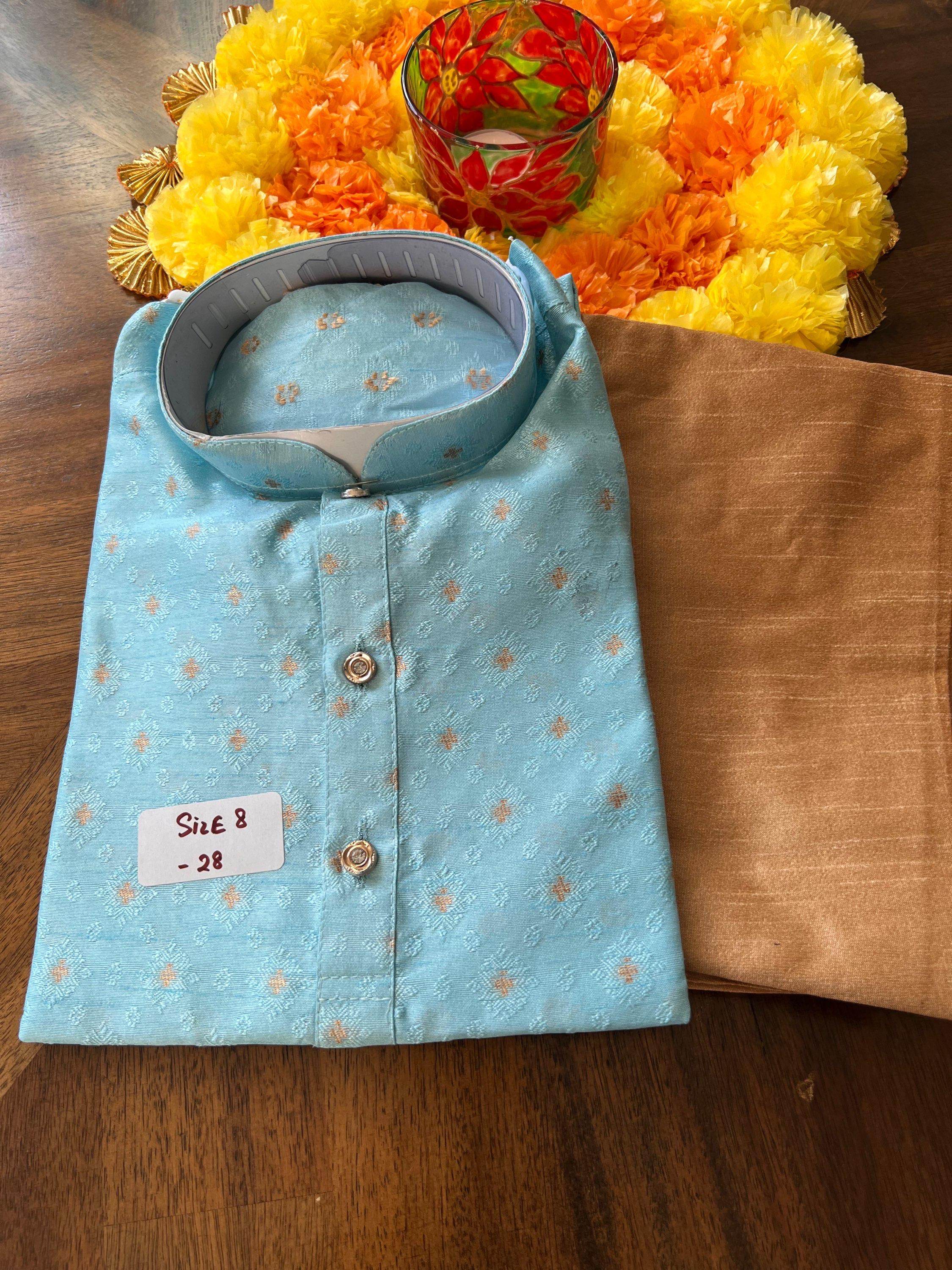 Silk kurta pajama for boys