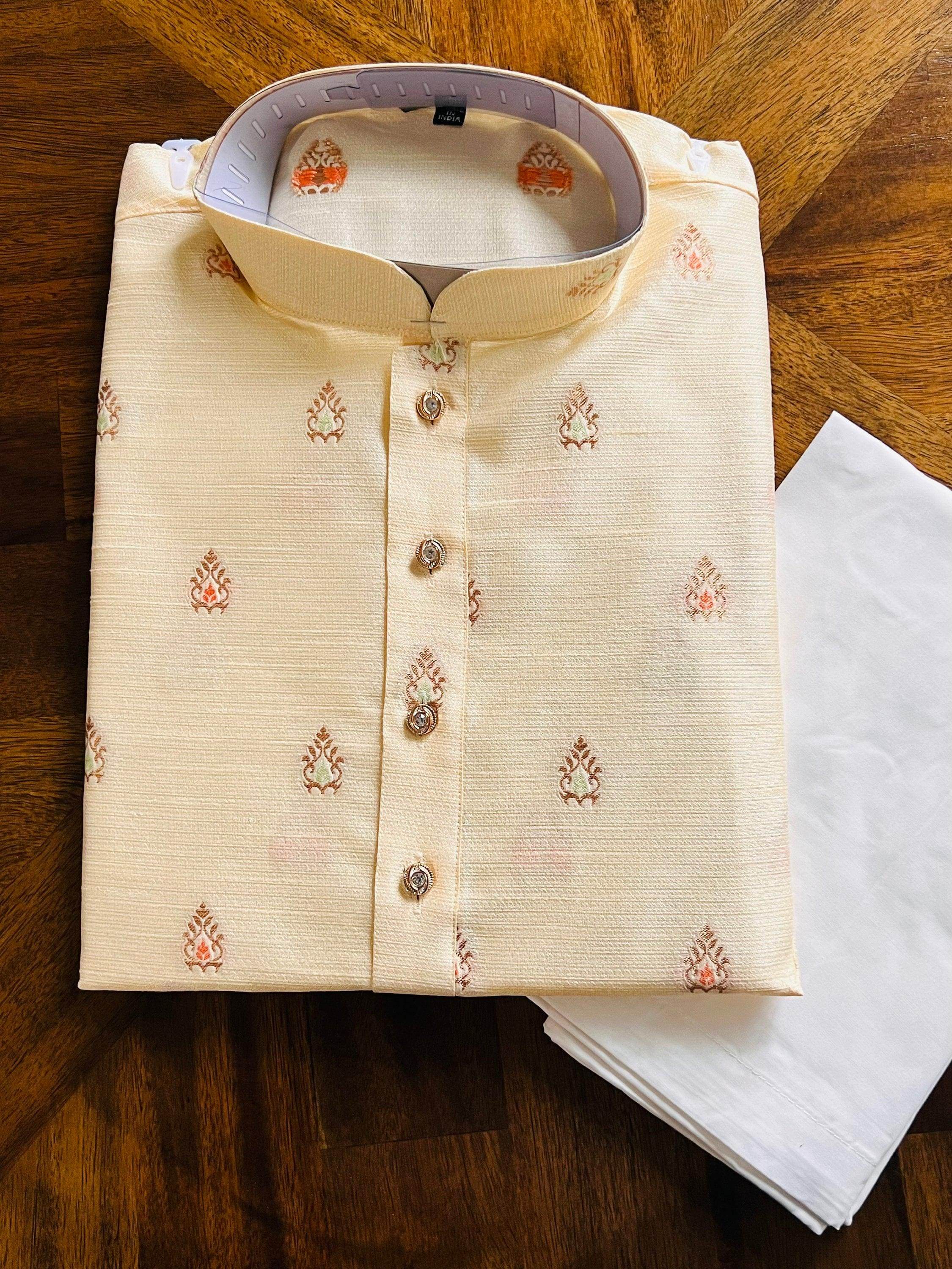Silk kurta pajama set , Mens kurta pajaama