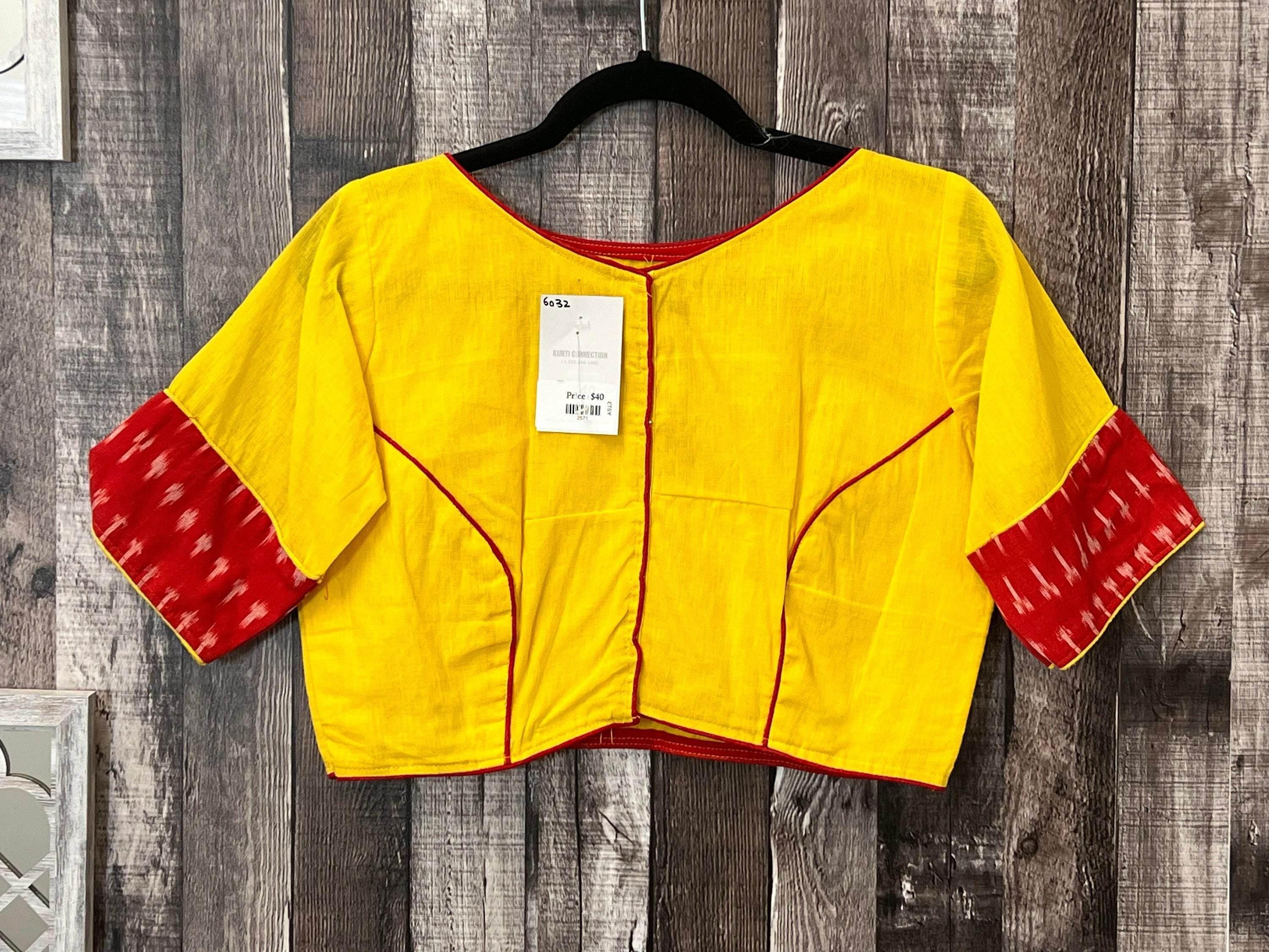 Pure cotton blouse, Bengali blouse designs