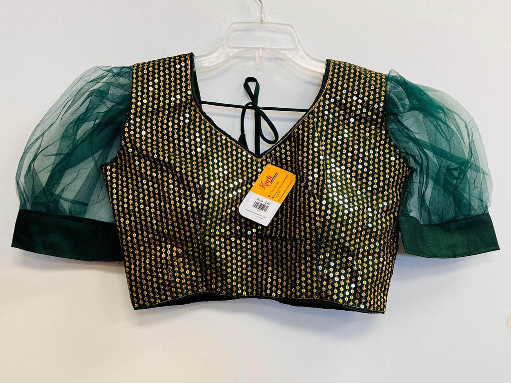 sequin blouse , readymade blouse