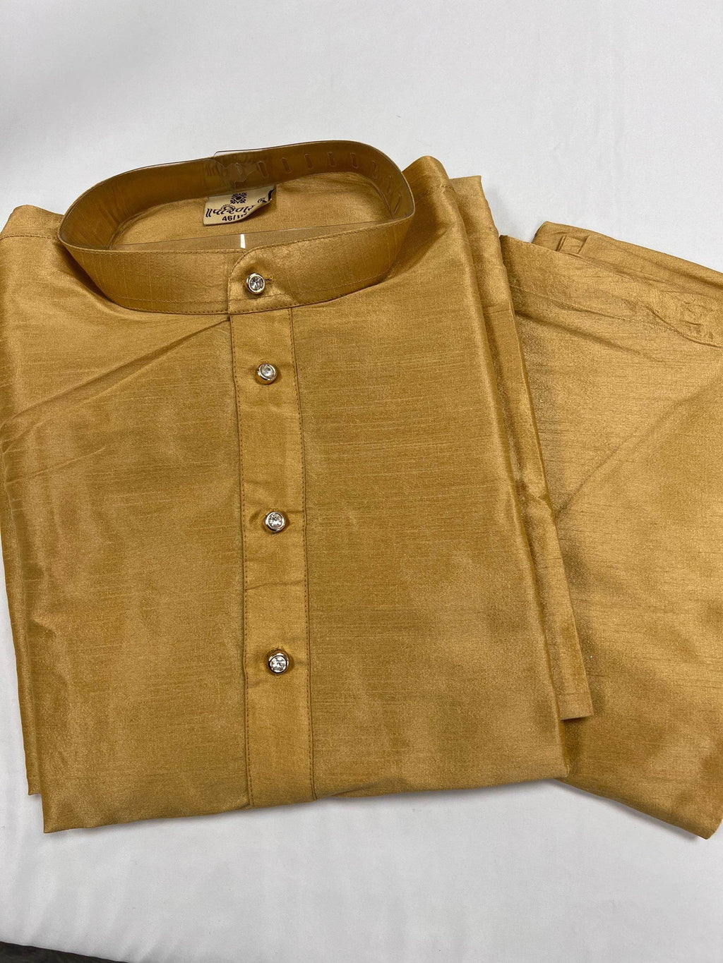 Gold kurta pajaama set