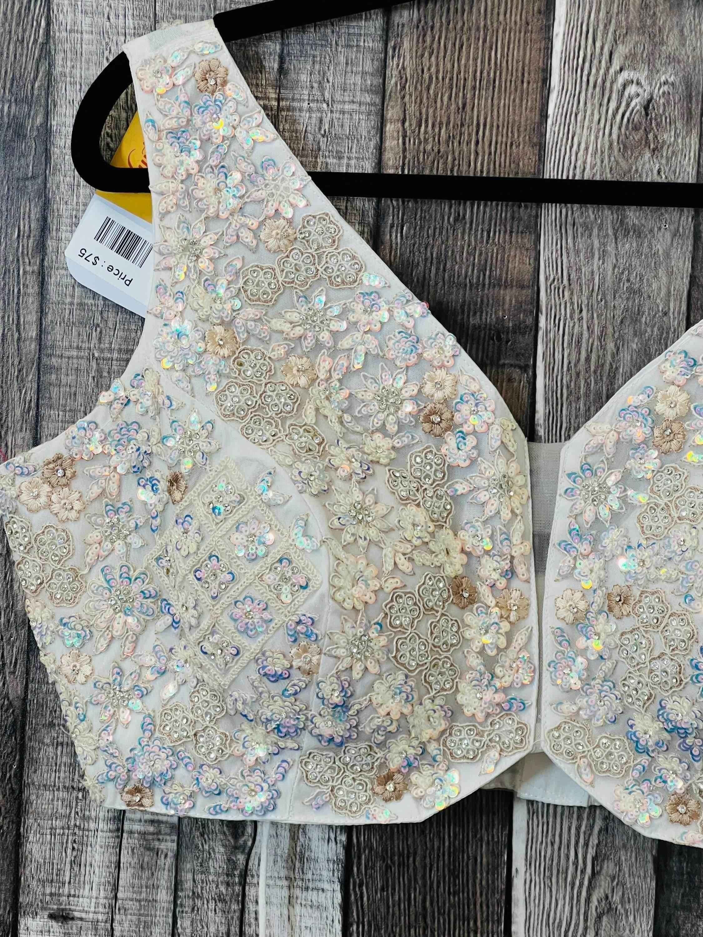 Heavy sequin work blouses