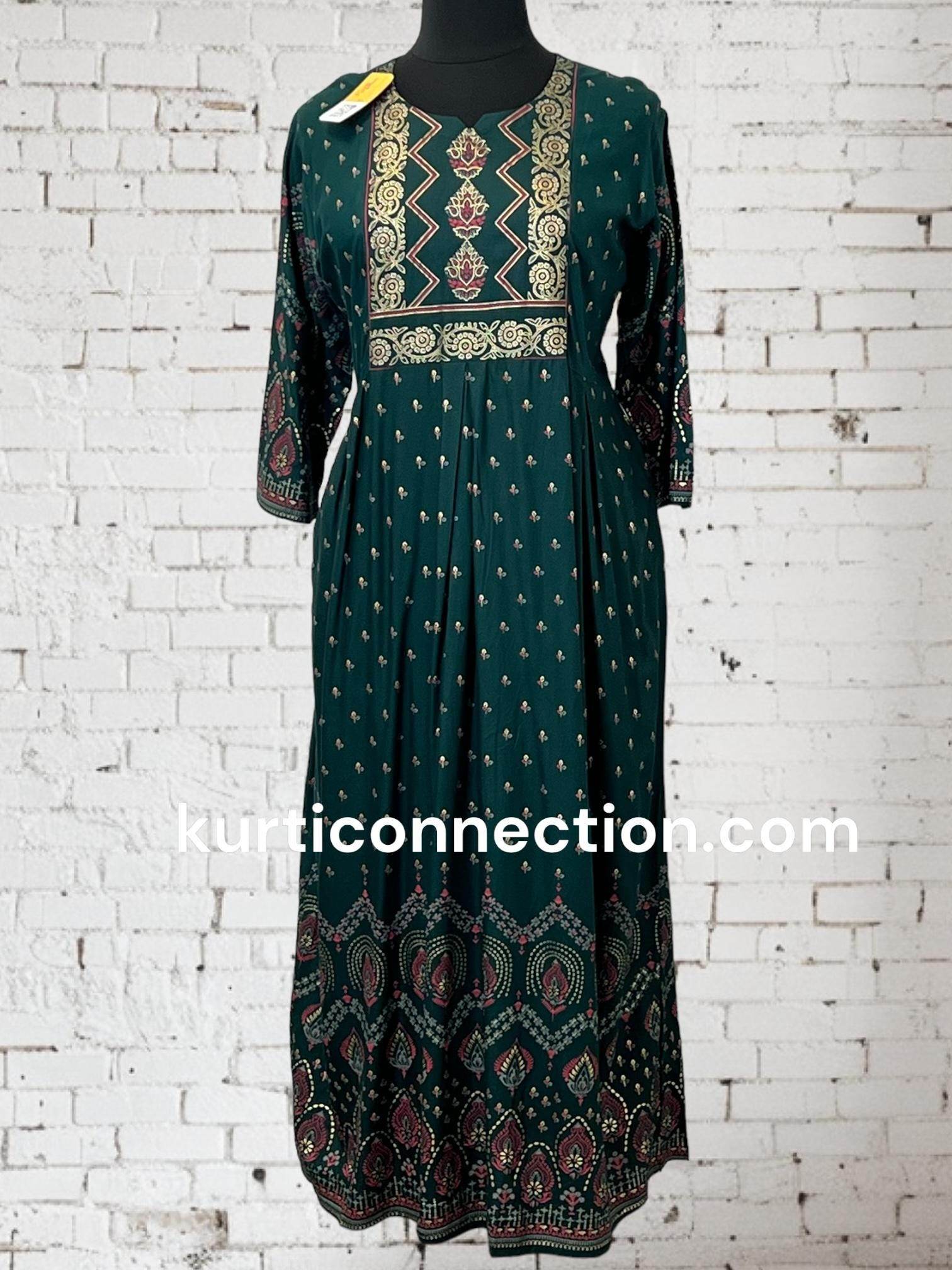 Rayon long kurti