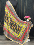 Digital print dupatta / Pakistani mirror work dupatta