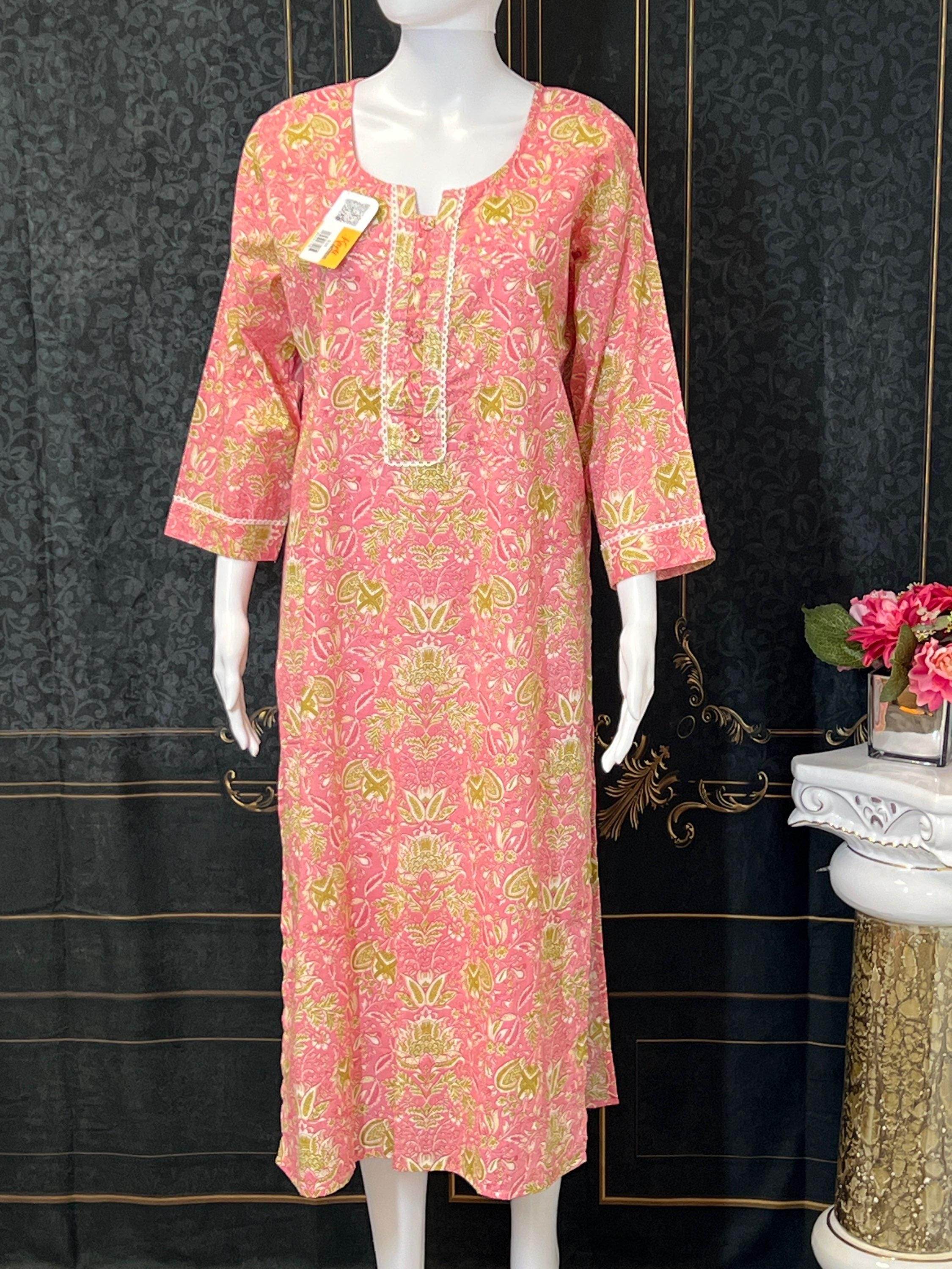 Cotton kurti | printed cotton kurti | Indian salwar suit