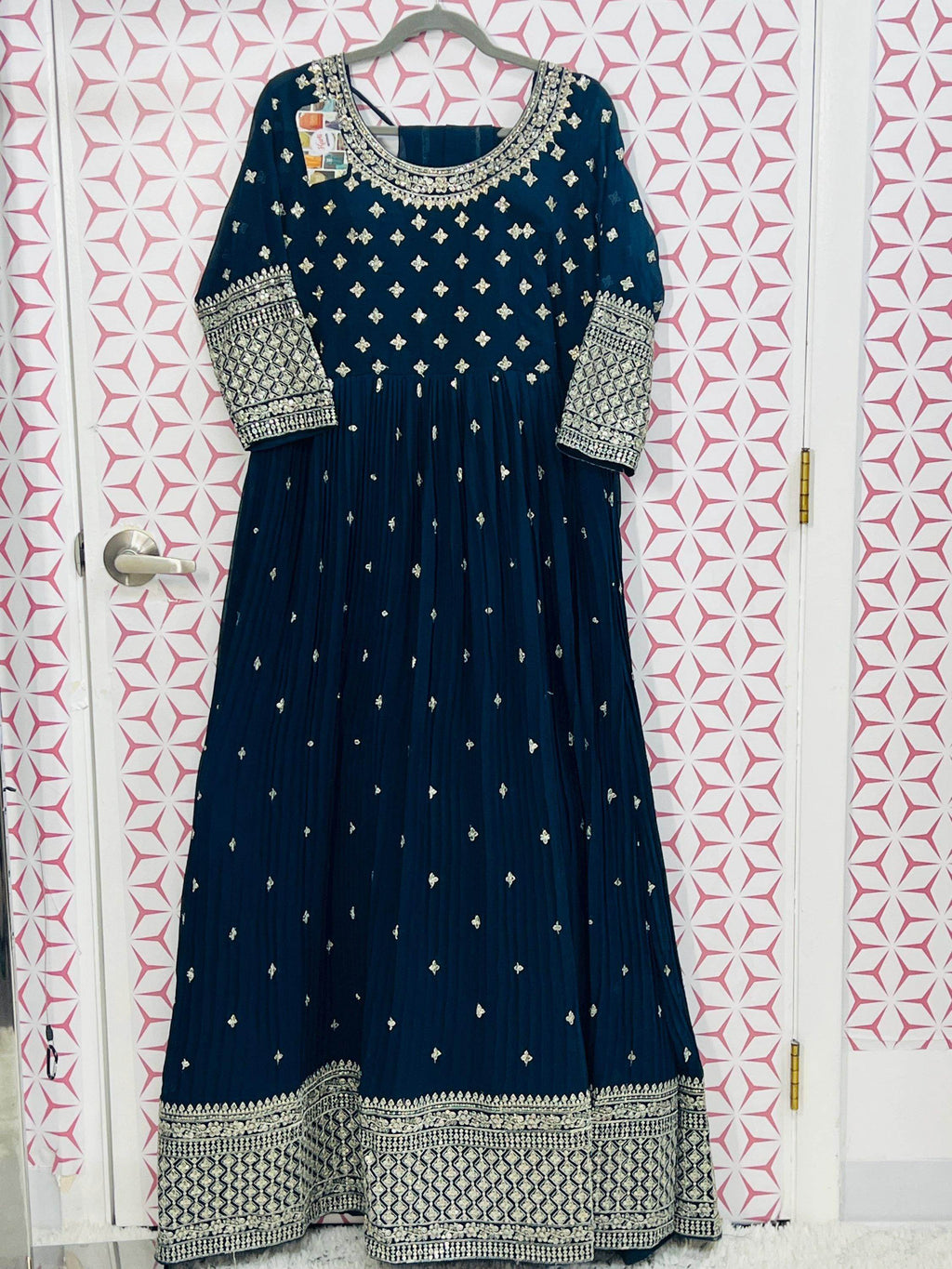 Party wear long kurti set