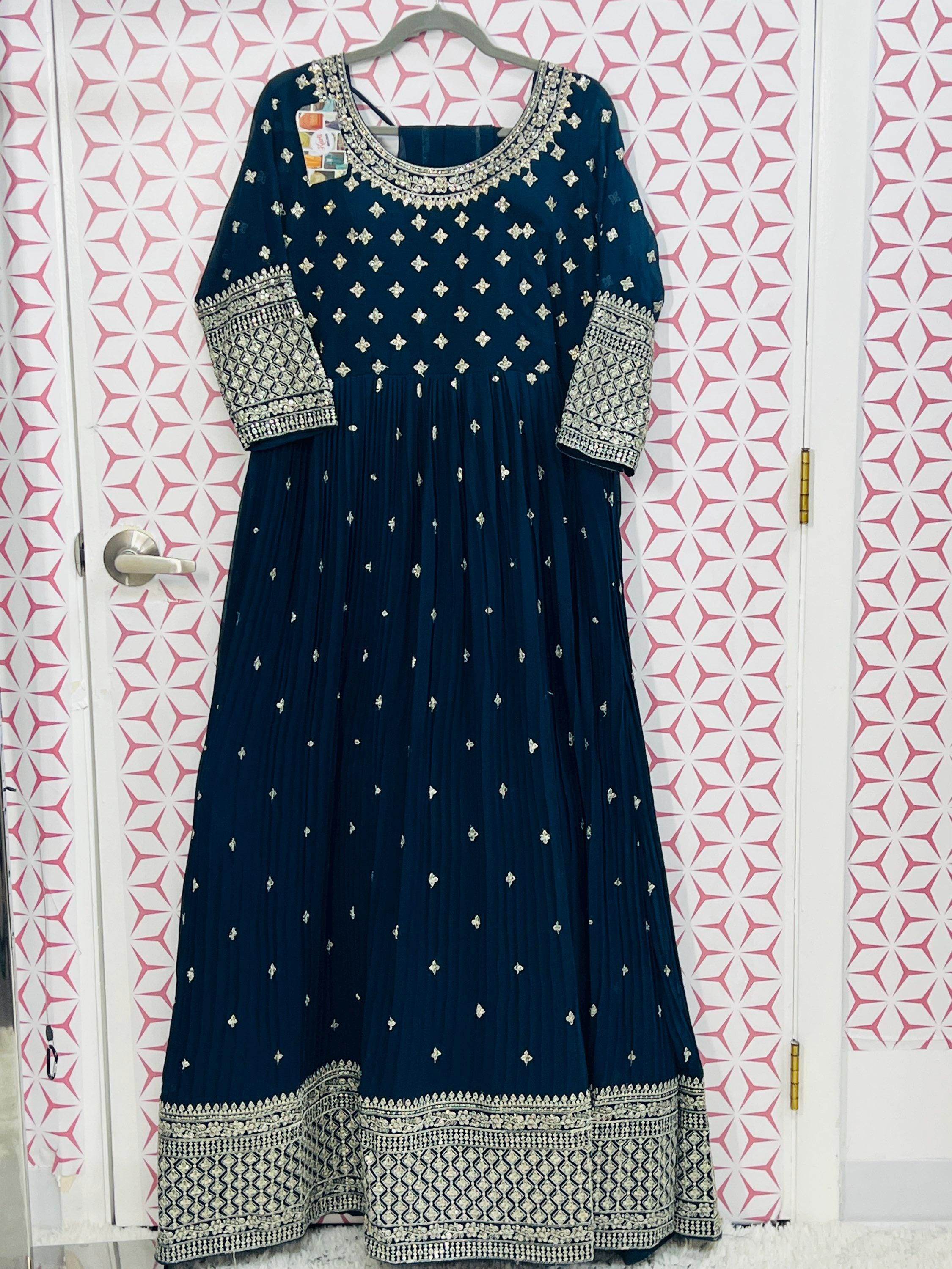 Party wear long kurti set