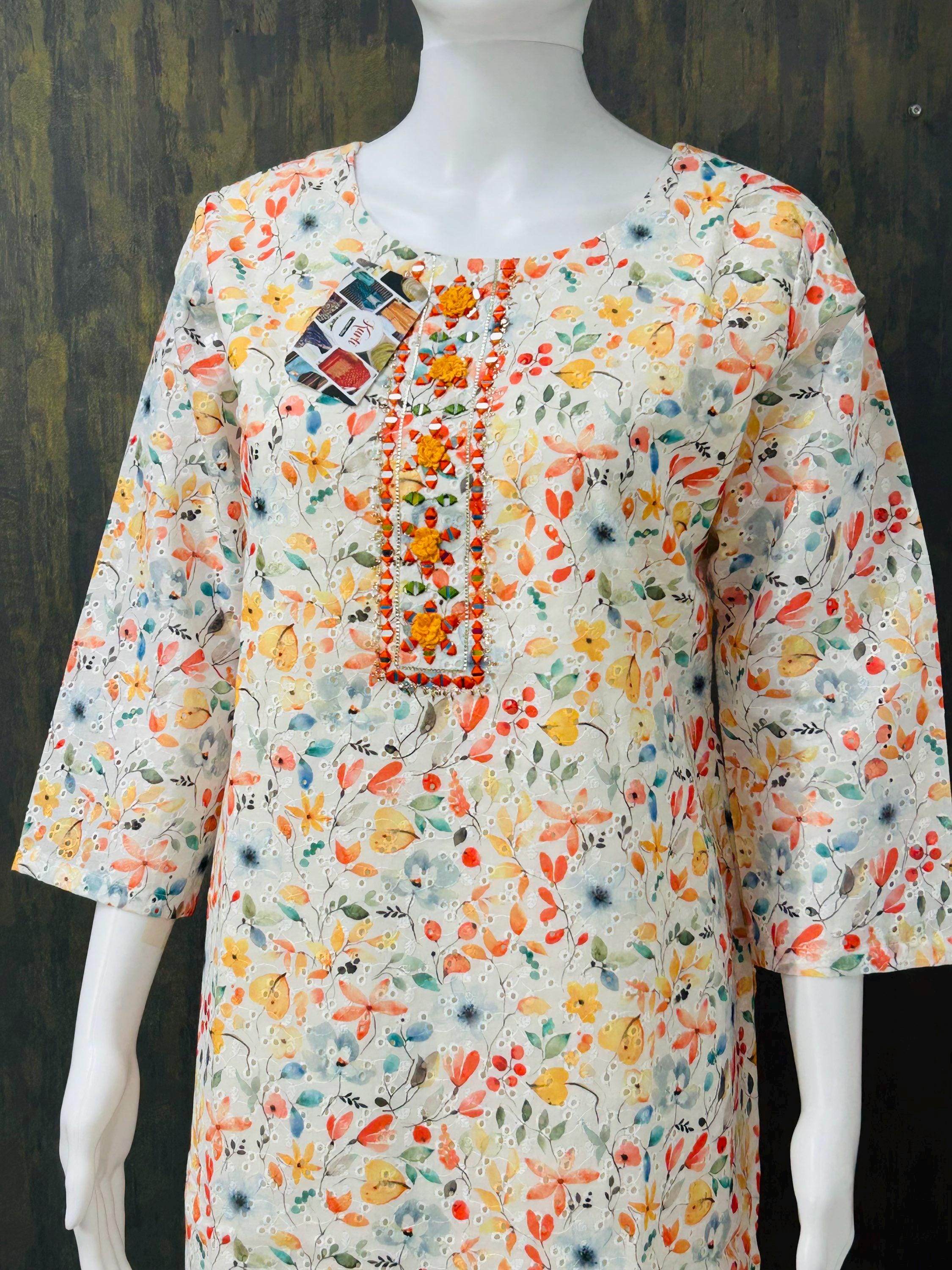 Hakoba cotton kurti