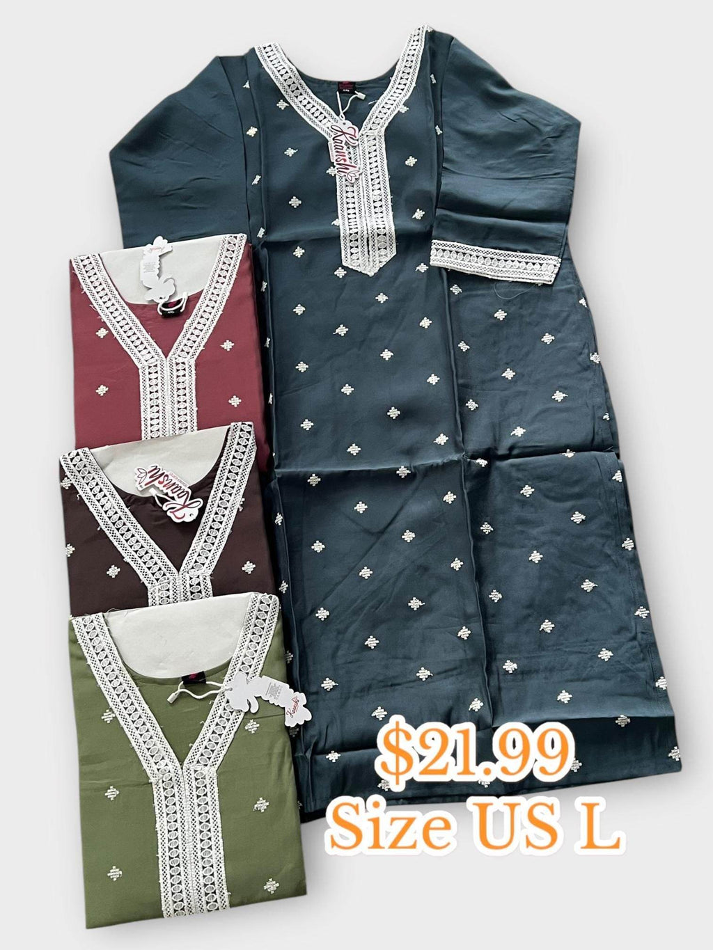Silk cotton Kurti with full lining
