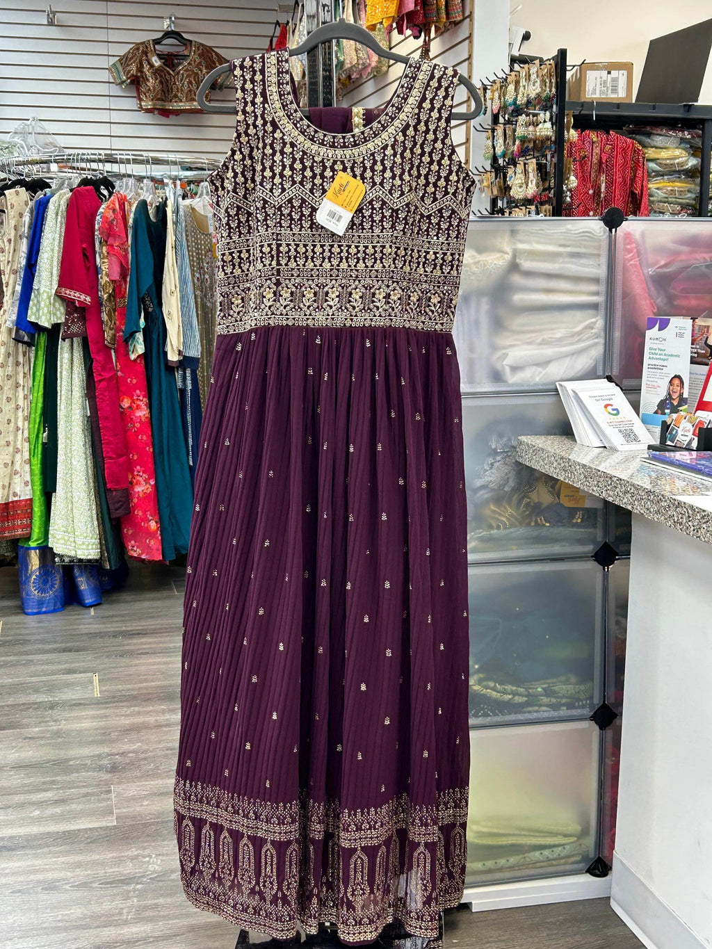 Party wear long kurti set