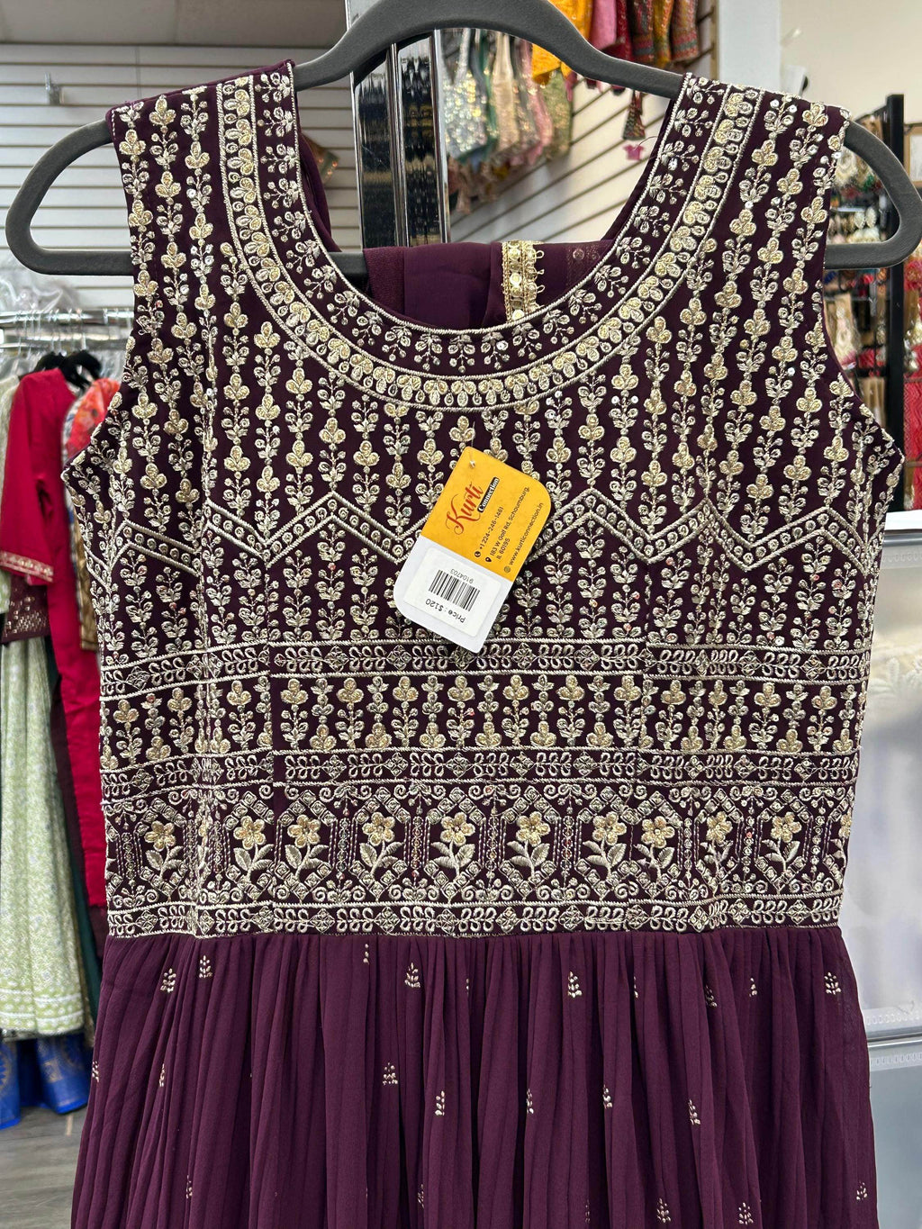 Party wear long kurti set