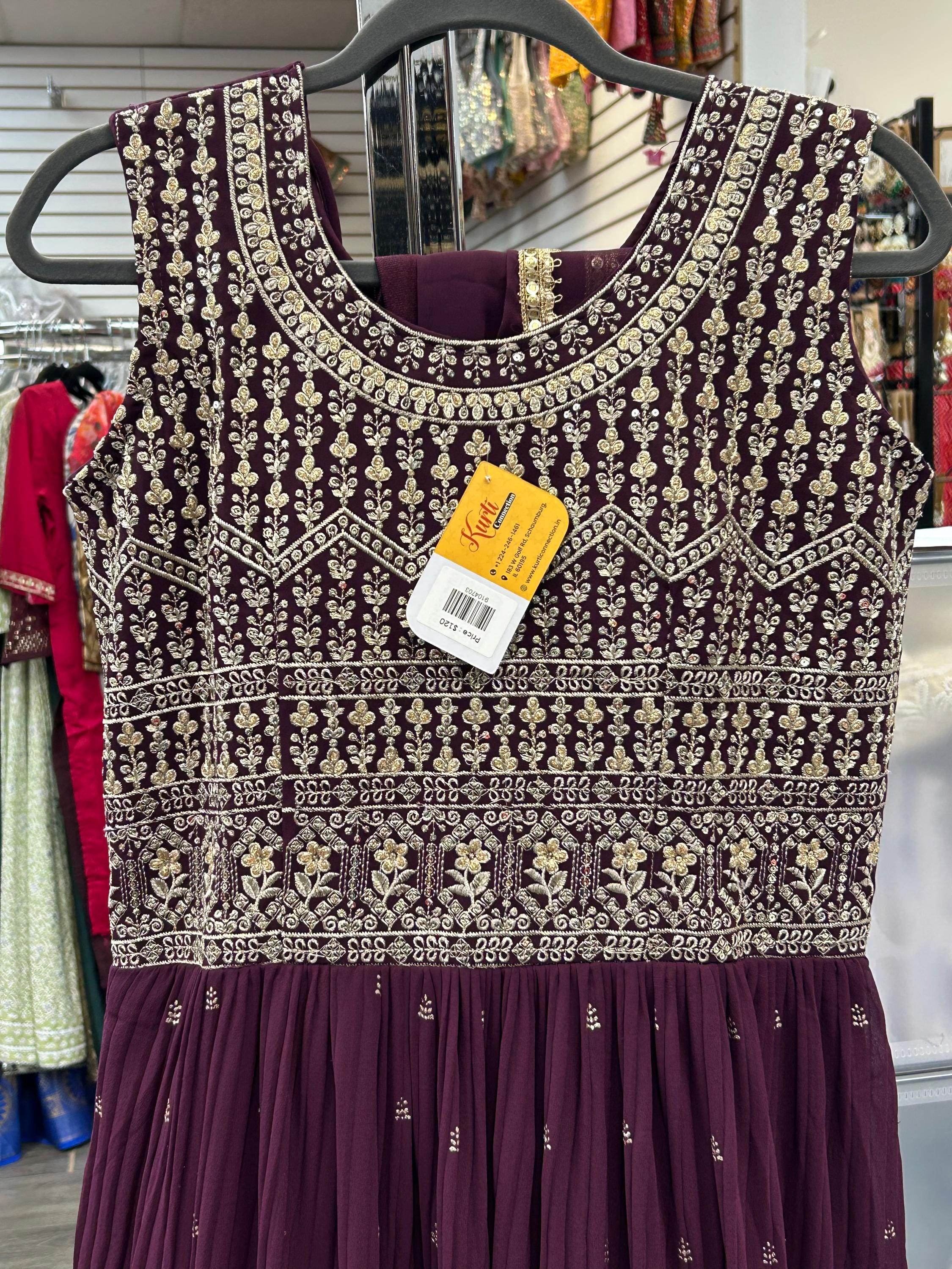 Party wear long kurti set