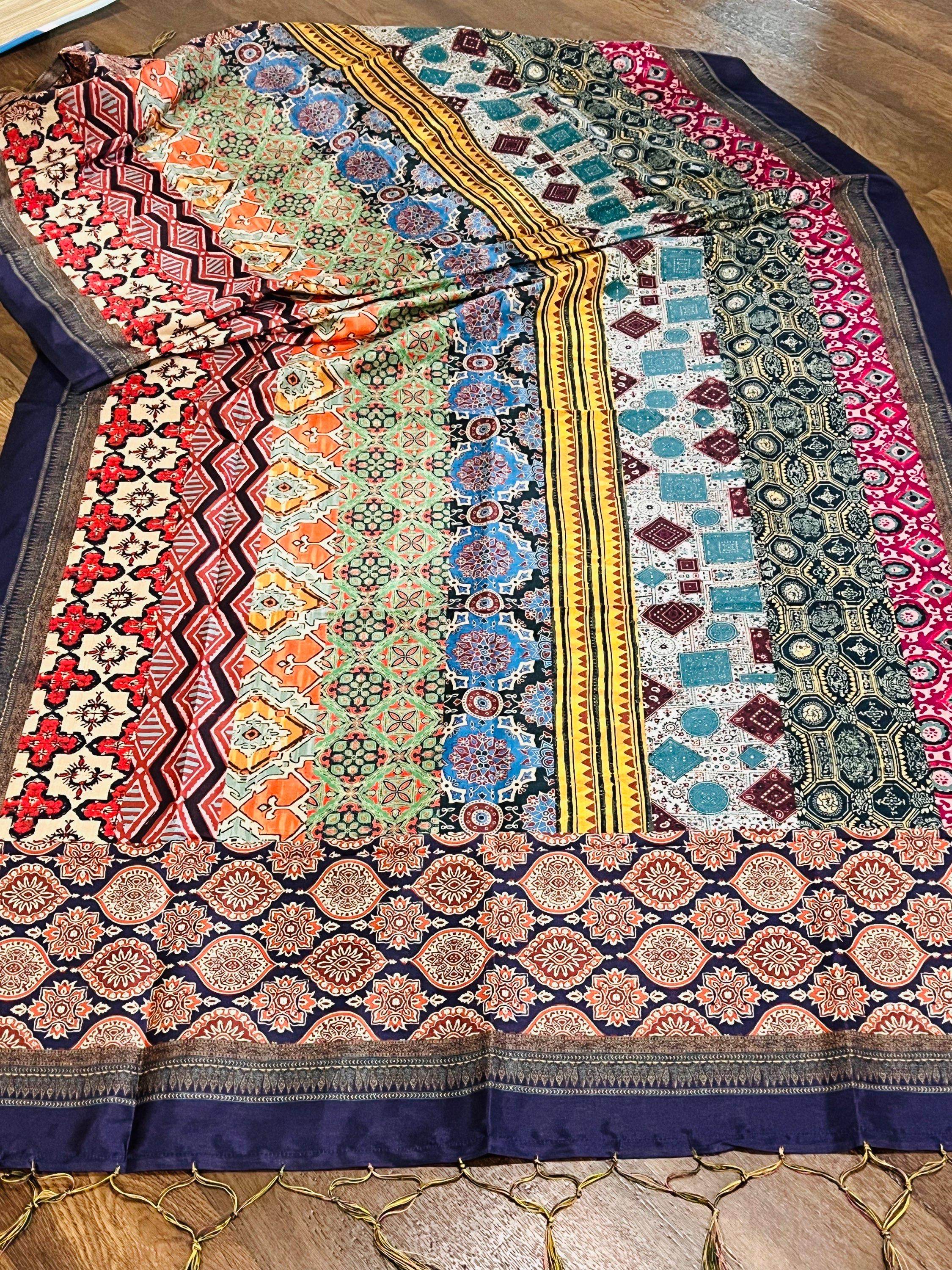 Tussar silk dupatta