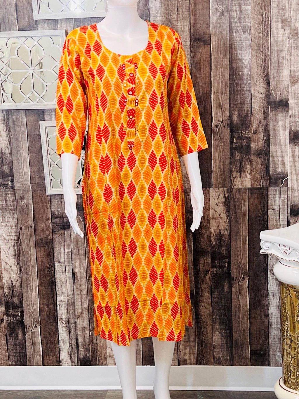 Rayon straight kurti : SALE