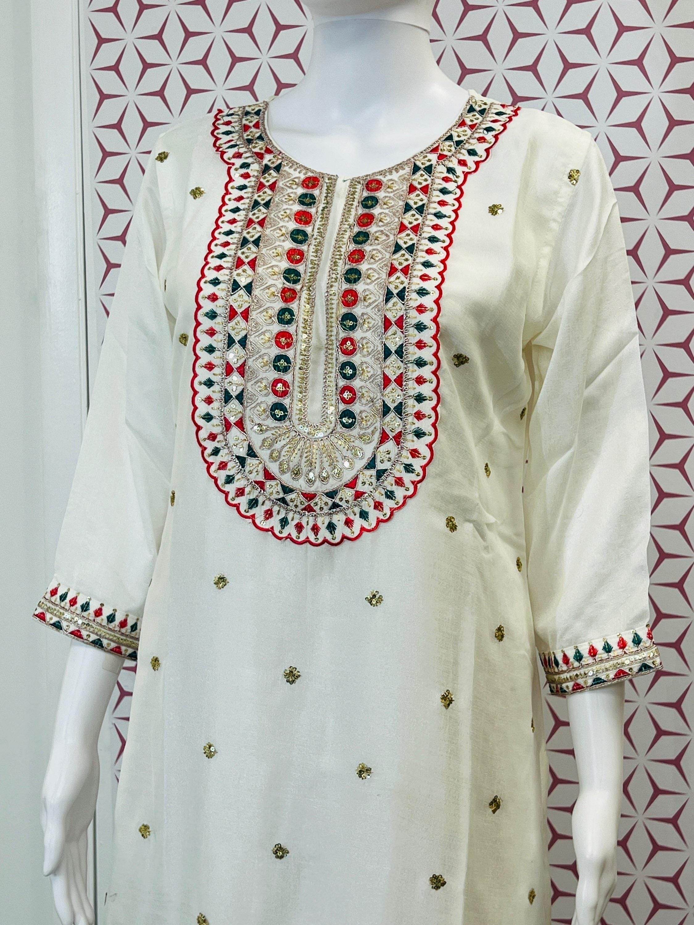Soft silk kurti
