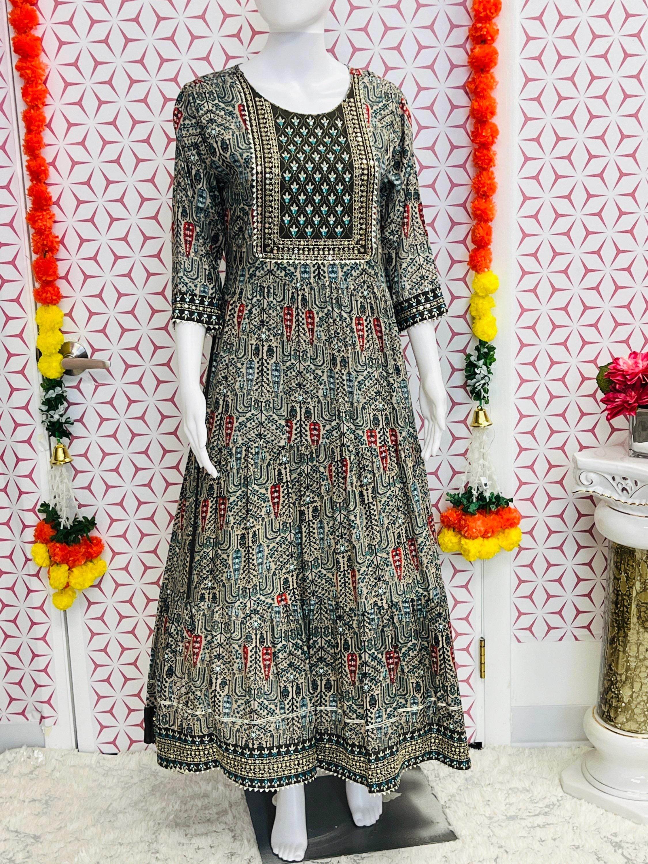 Rayon kurti | printed kurti