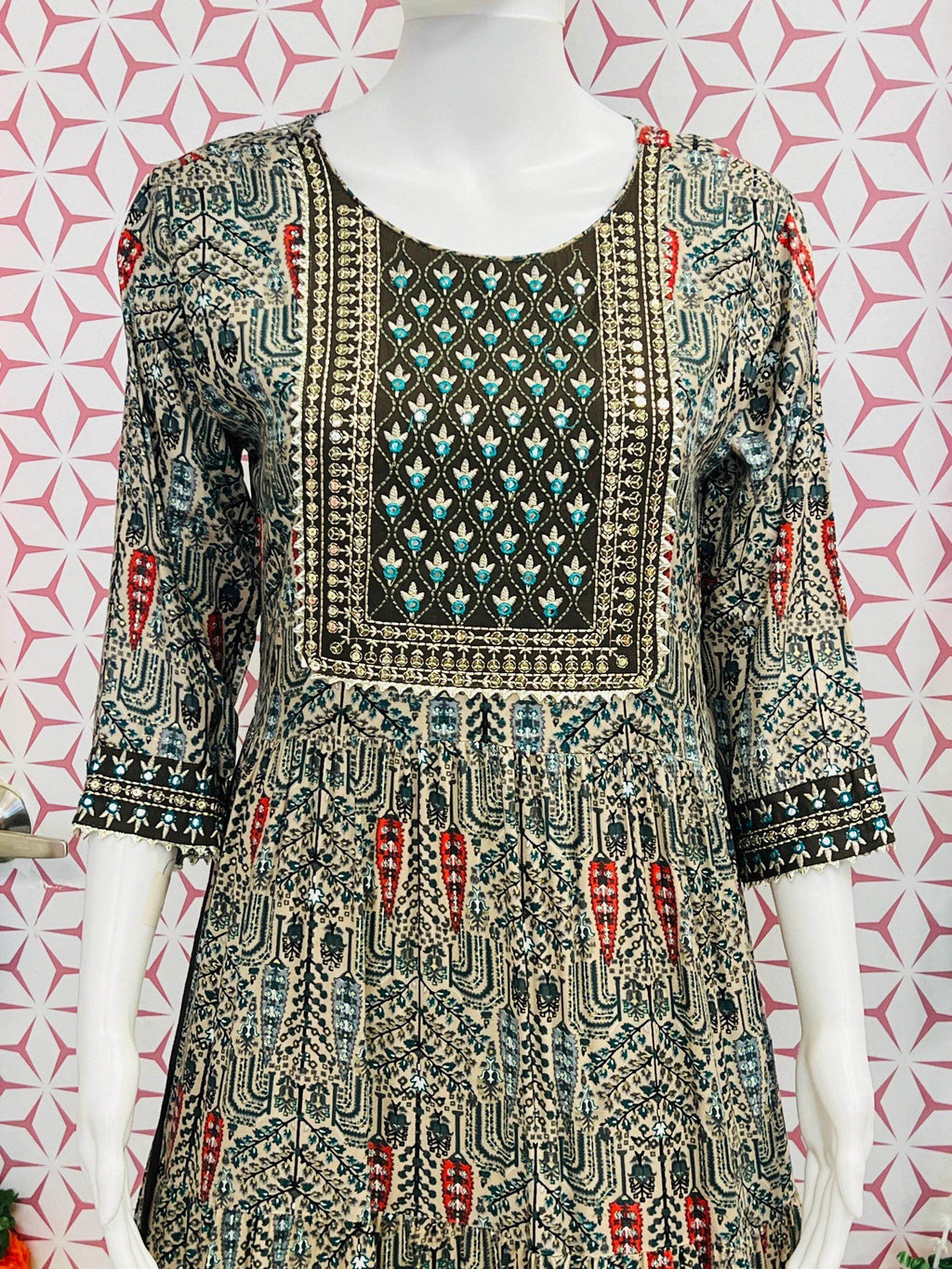 Rayon kurti | printed kurti
