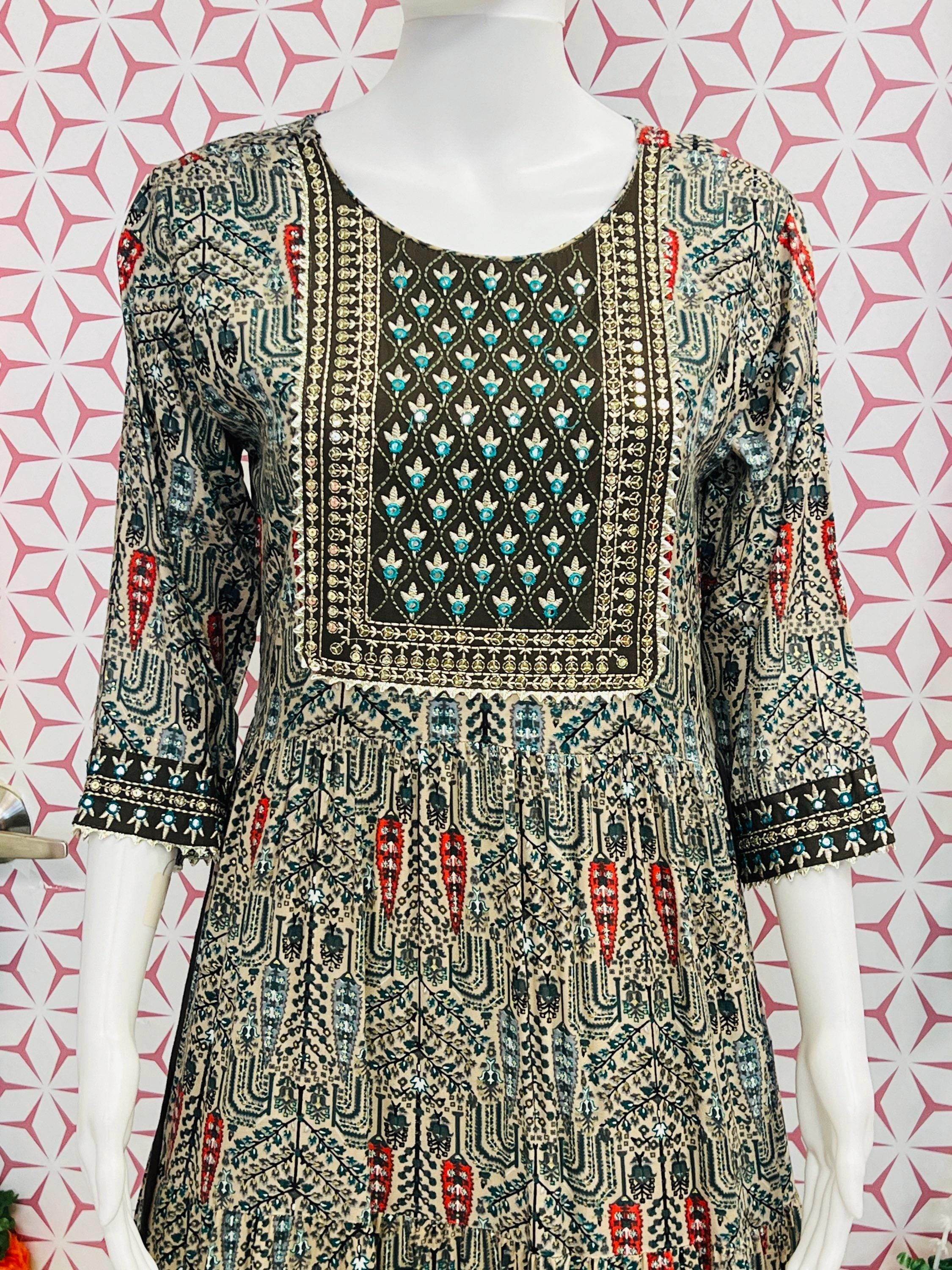 Rayon kurti | printed kurti