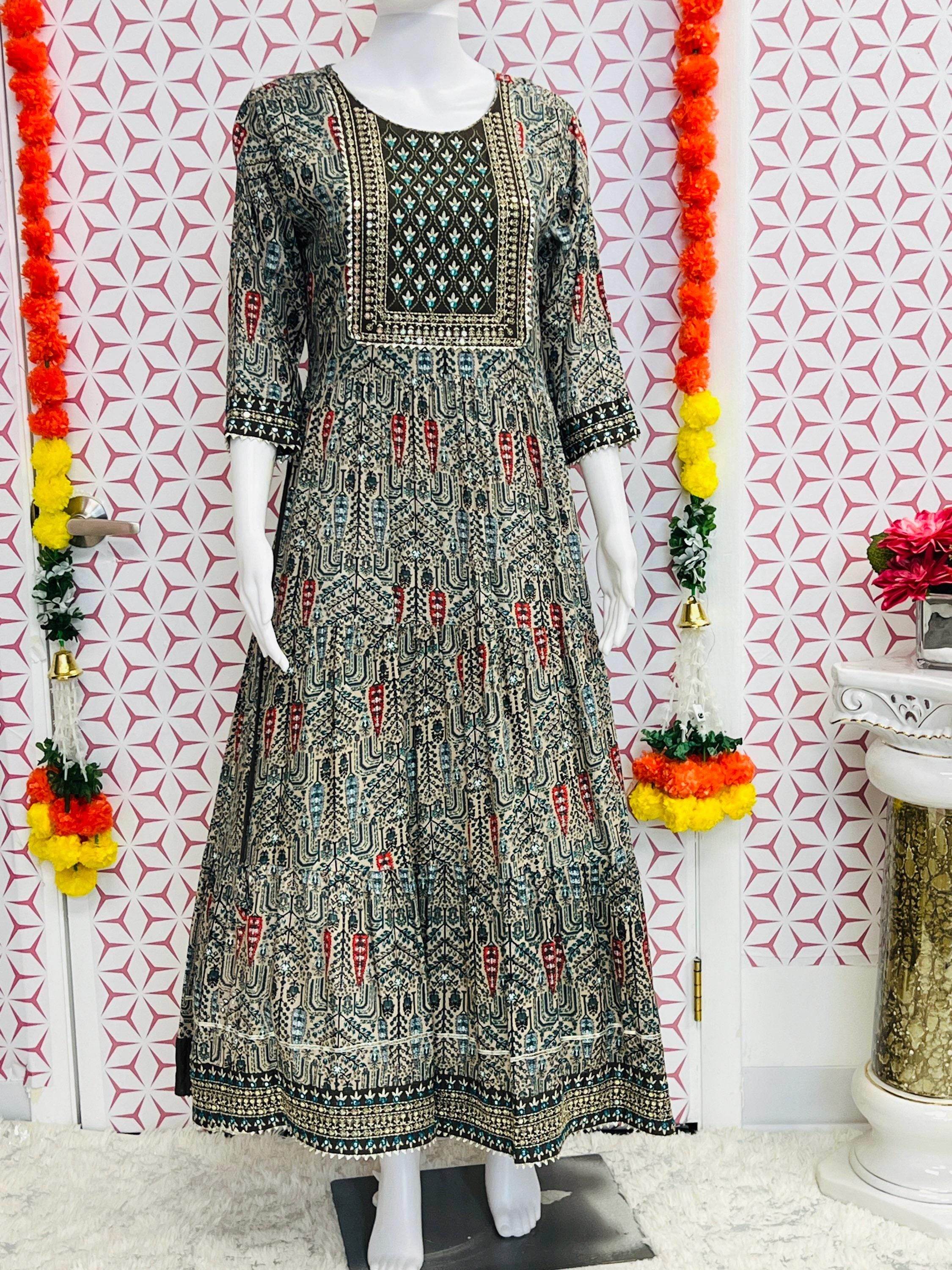Rayon kurti | printed kurti